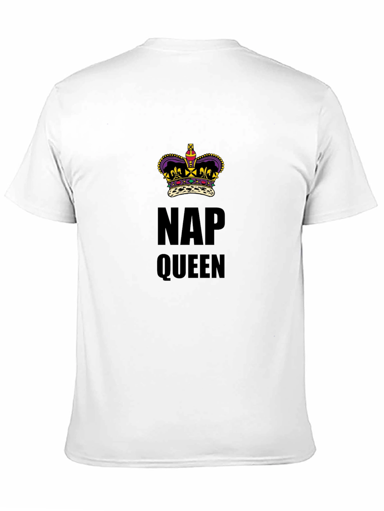 Black Nap Queen Graphic Tee - Comfortable Relaxed Fit view 11