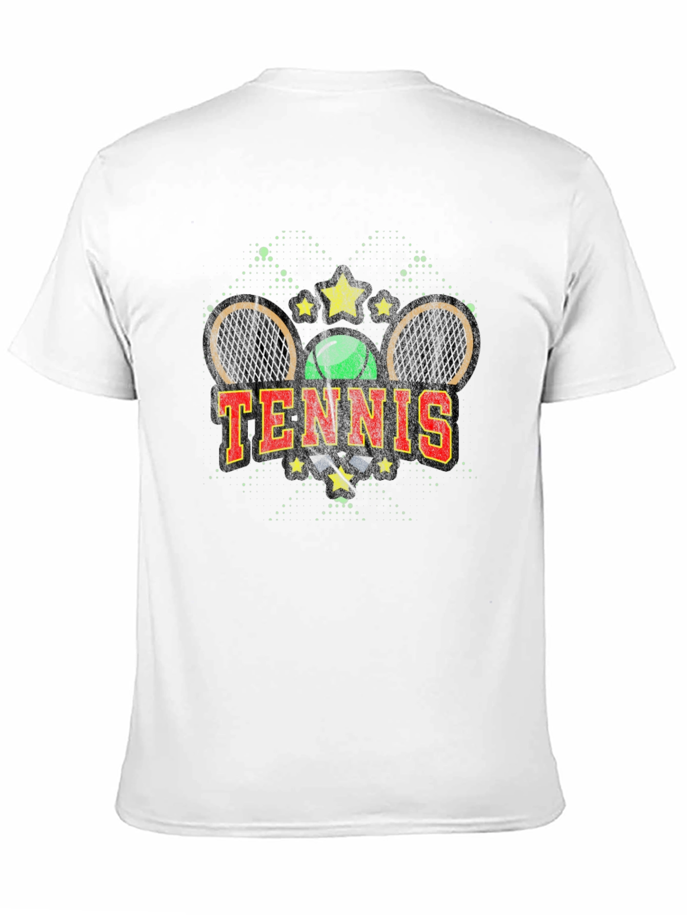 Black Tennis Graphic T-Shirt view 11
