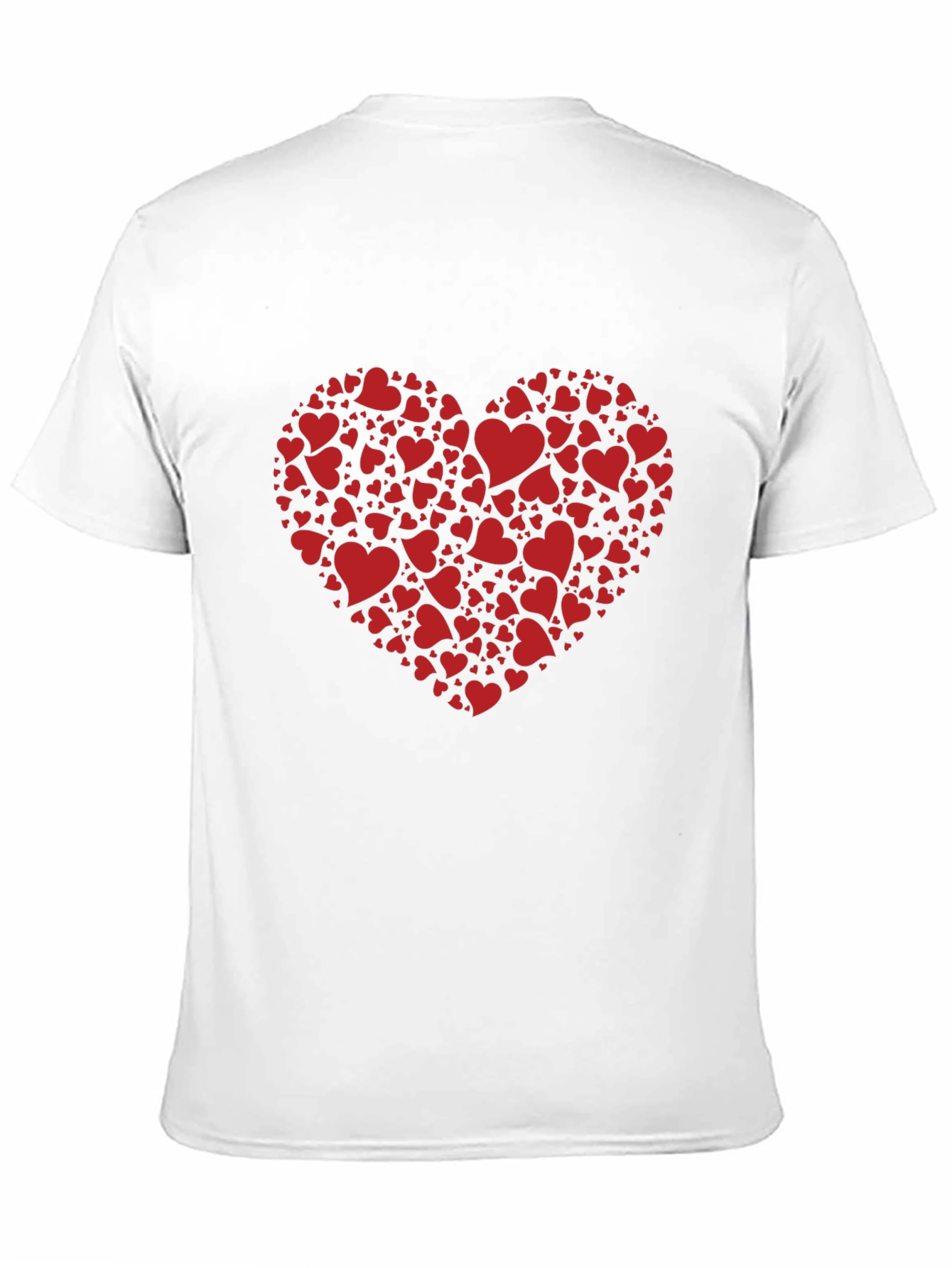 Black Heart of Hearts Black Graphic Tee view 11