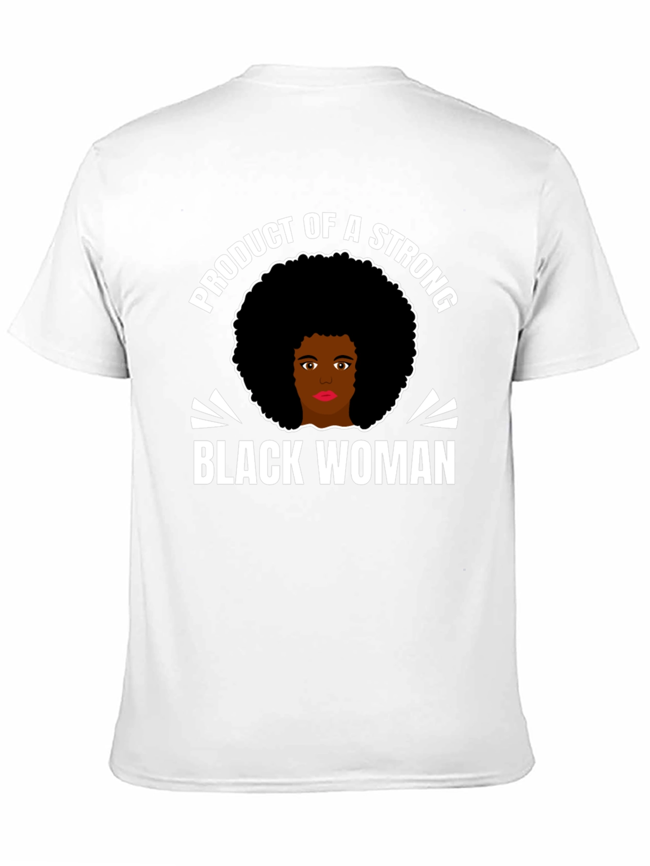 Black Strong Black Woman Graphic T-Shirt view 11