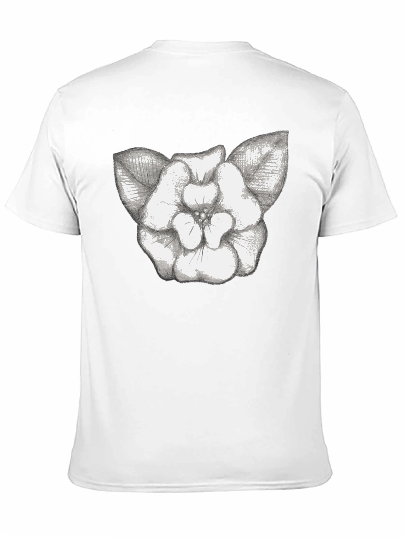 Black Floral Graphic Print Tee view 11