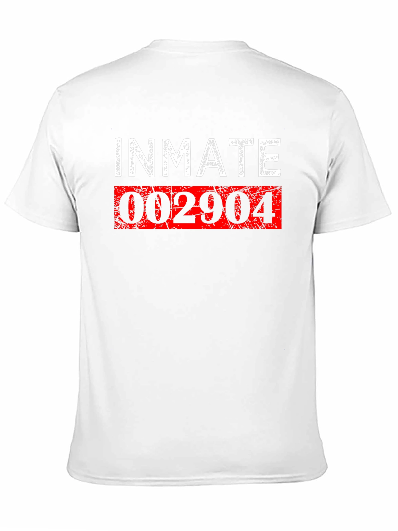 Black Inmate 002904 Graphic T-Shirt view 11