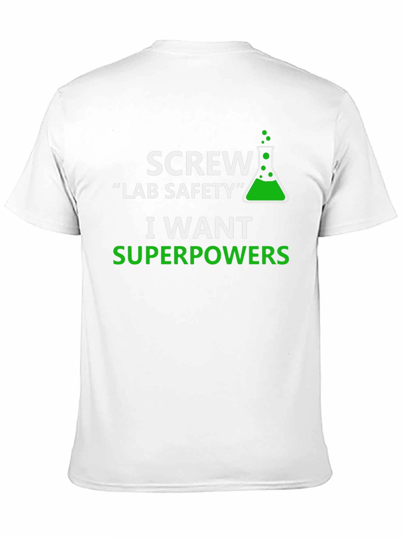 Black Screw Lab Safety T-Shirt - Superpowers view 11