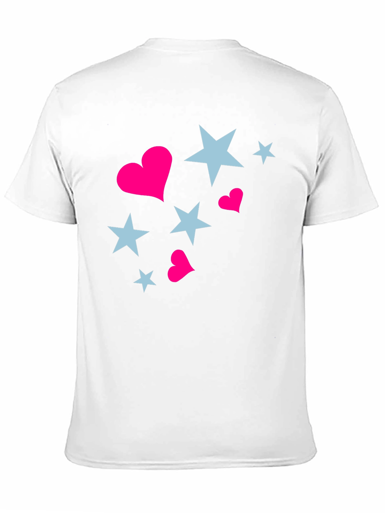 Black Stars & Hearts Black Tee view 11