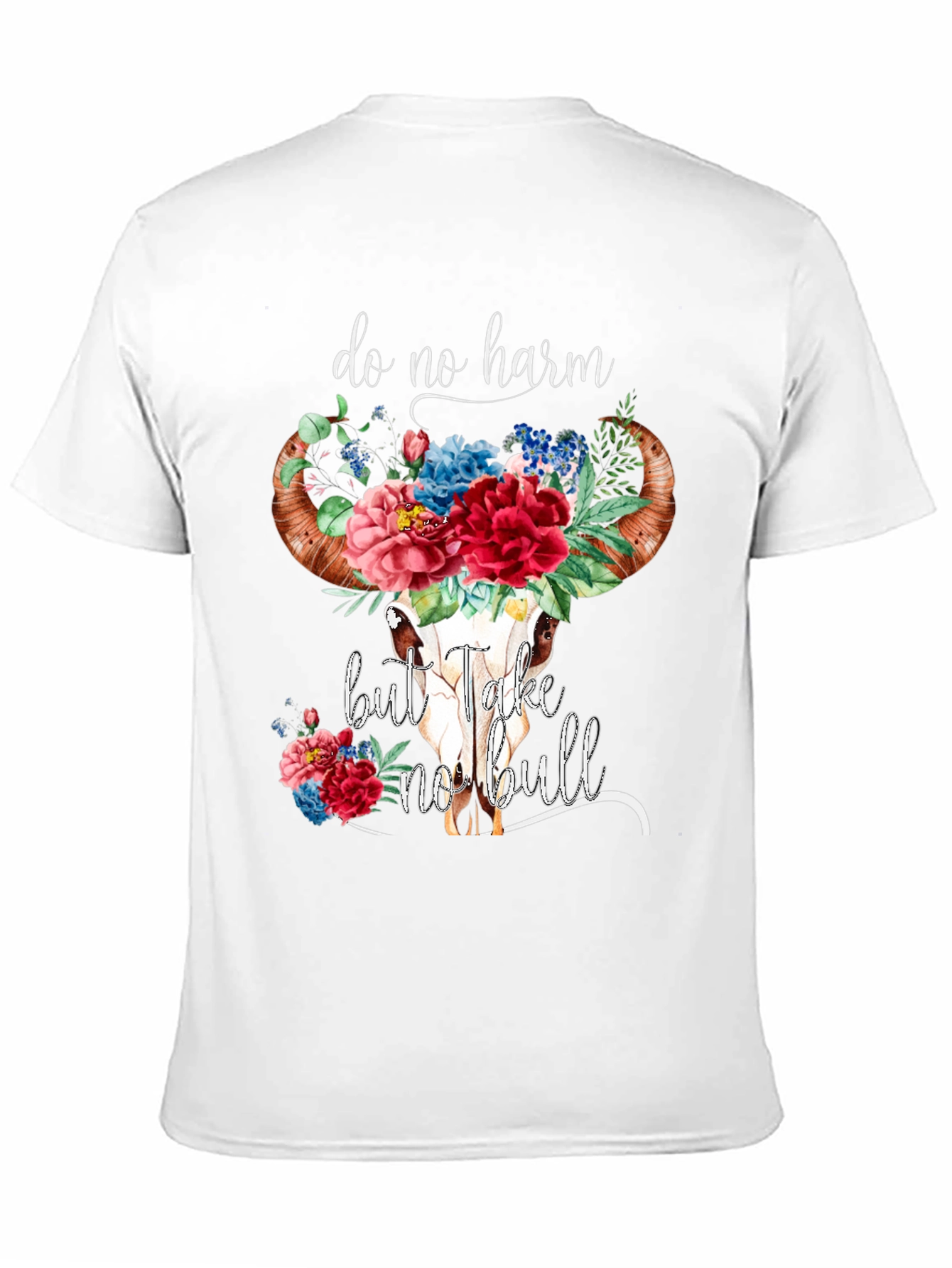 Black Do No Harm Graphic Tee view 11