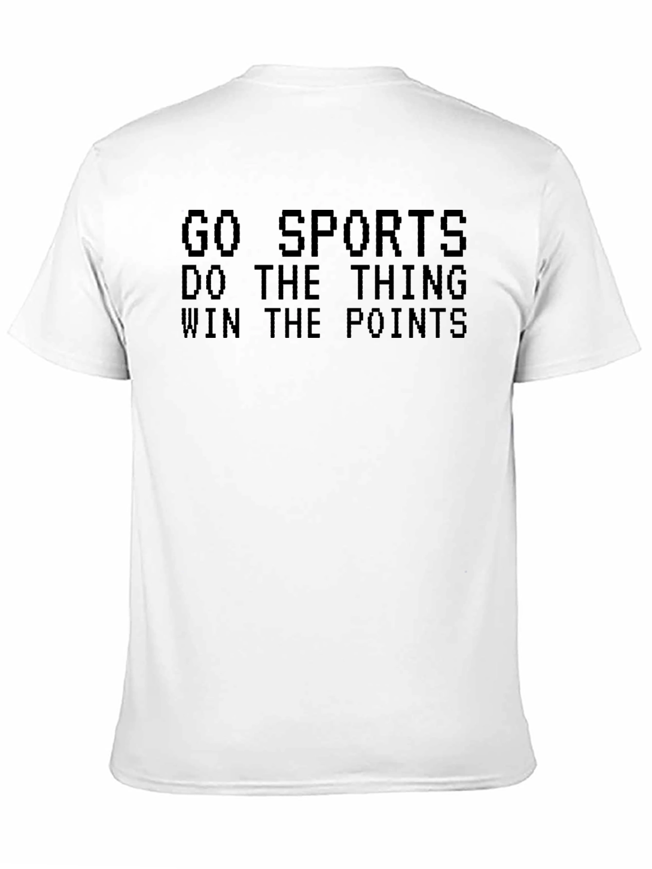 Black Go Sports T-Shirt - Do The Thing Win The Points Tee view 11