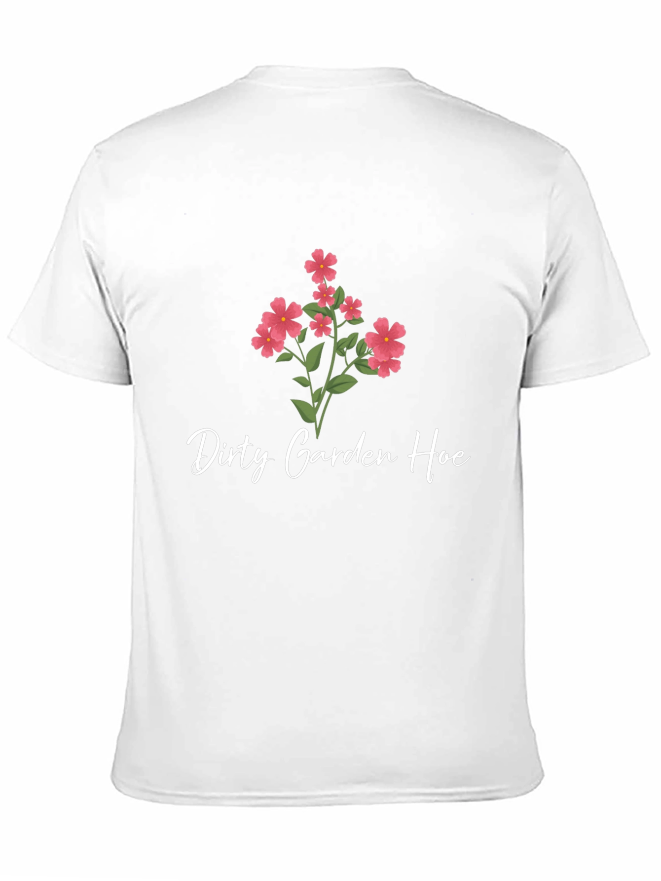 Black Dirty Garden Hoe Tee - Funny Floral Gardening T-Shirt view 11