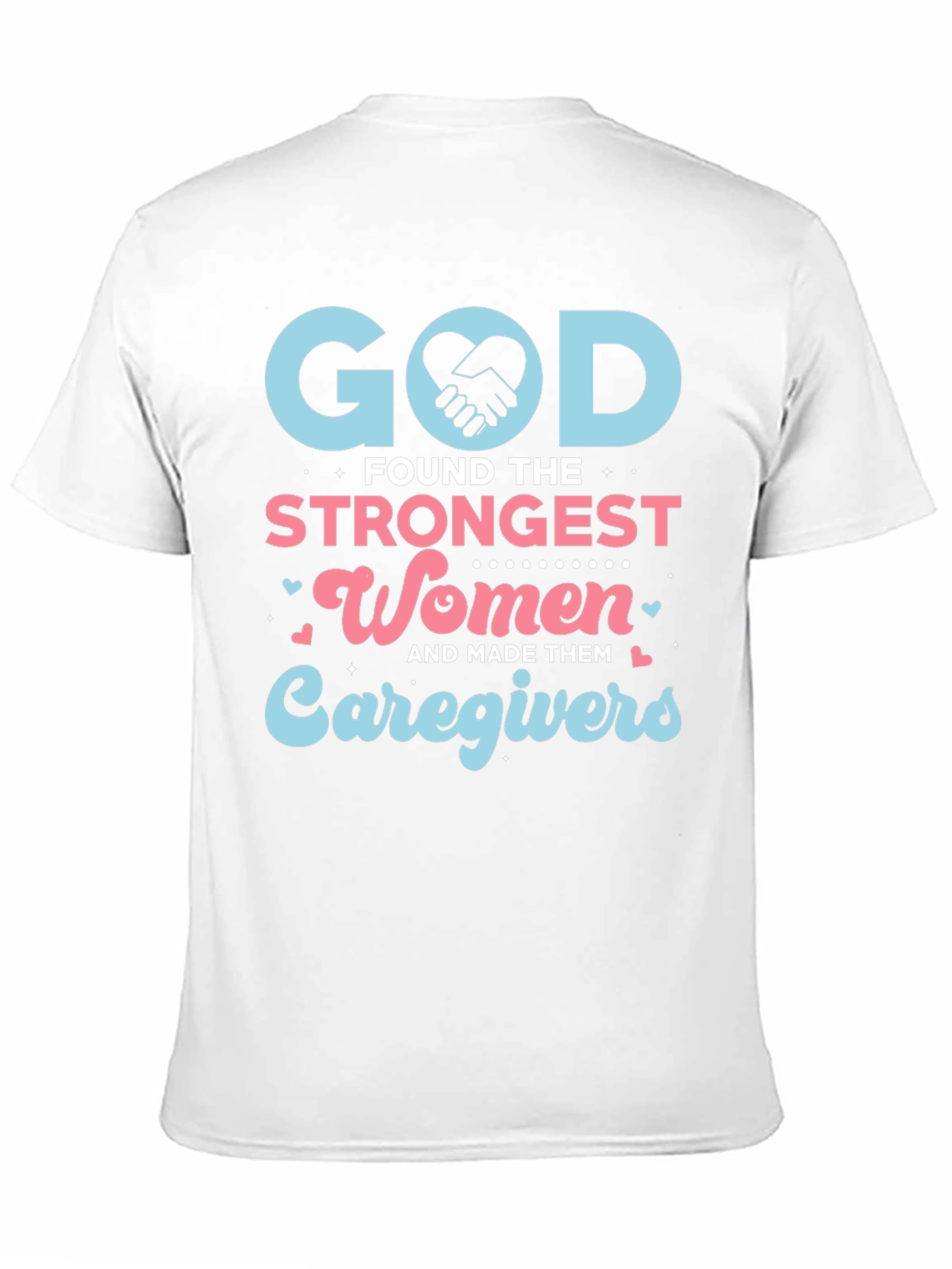 Black God Found The Strongest Women Caregivers T-Shirt view 11