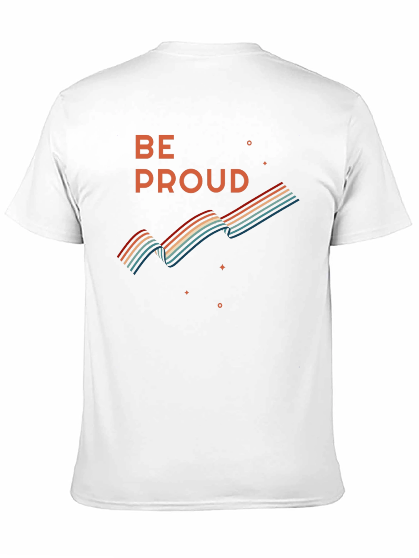 Black Be Proud Retro Graphic Tee view 11