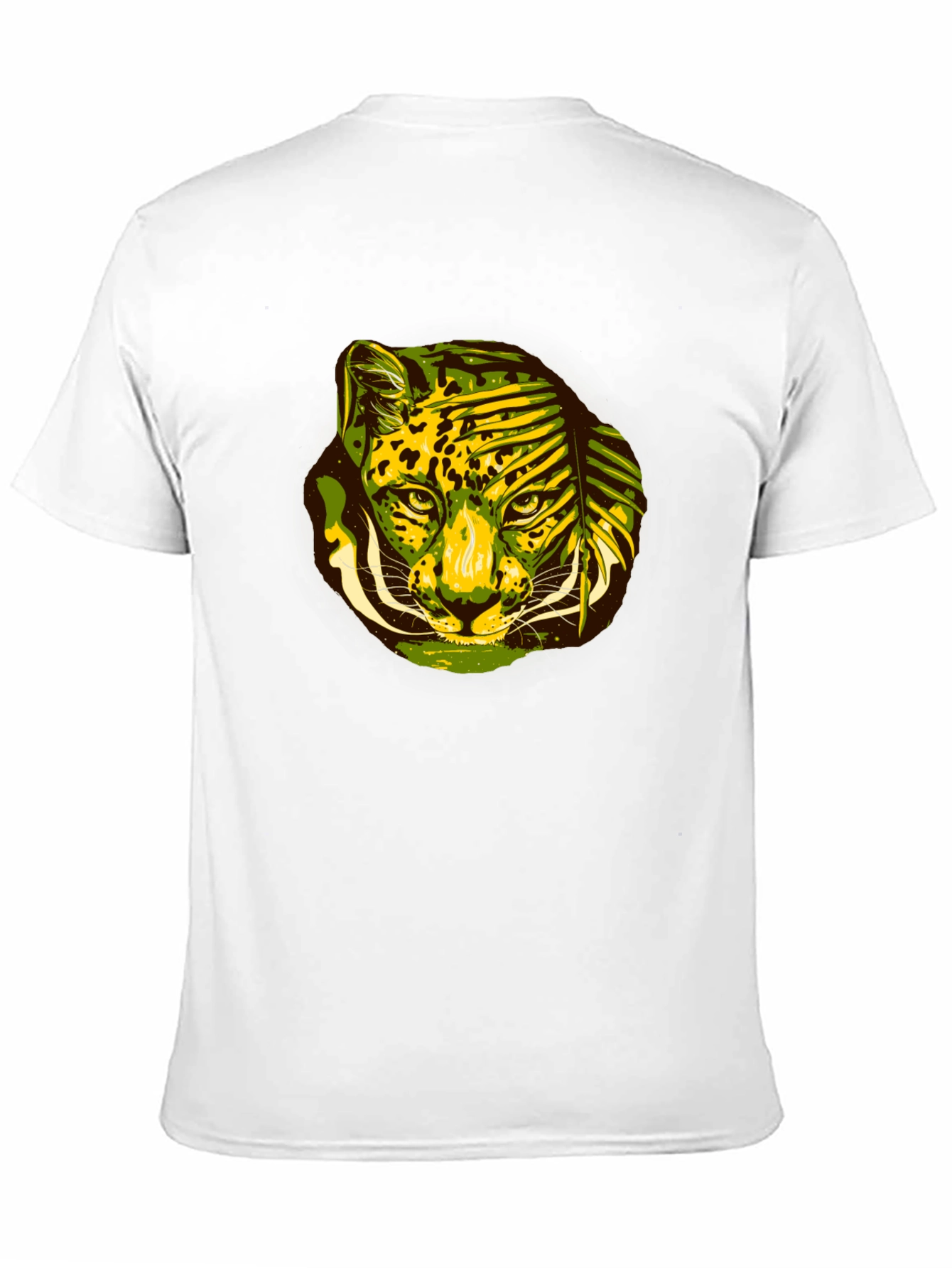 Black Jungle Cat Graphic Tee - Black T-Shirt view 11