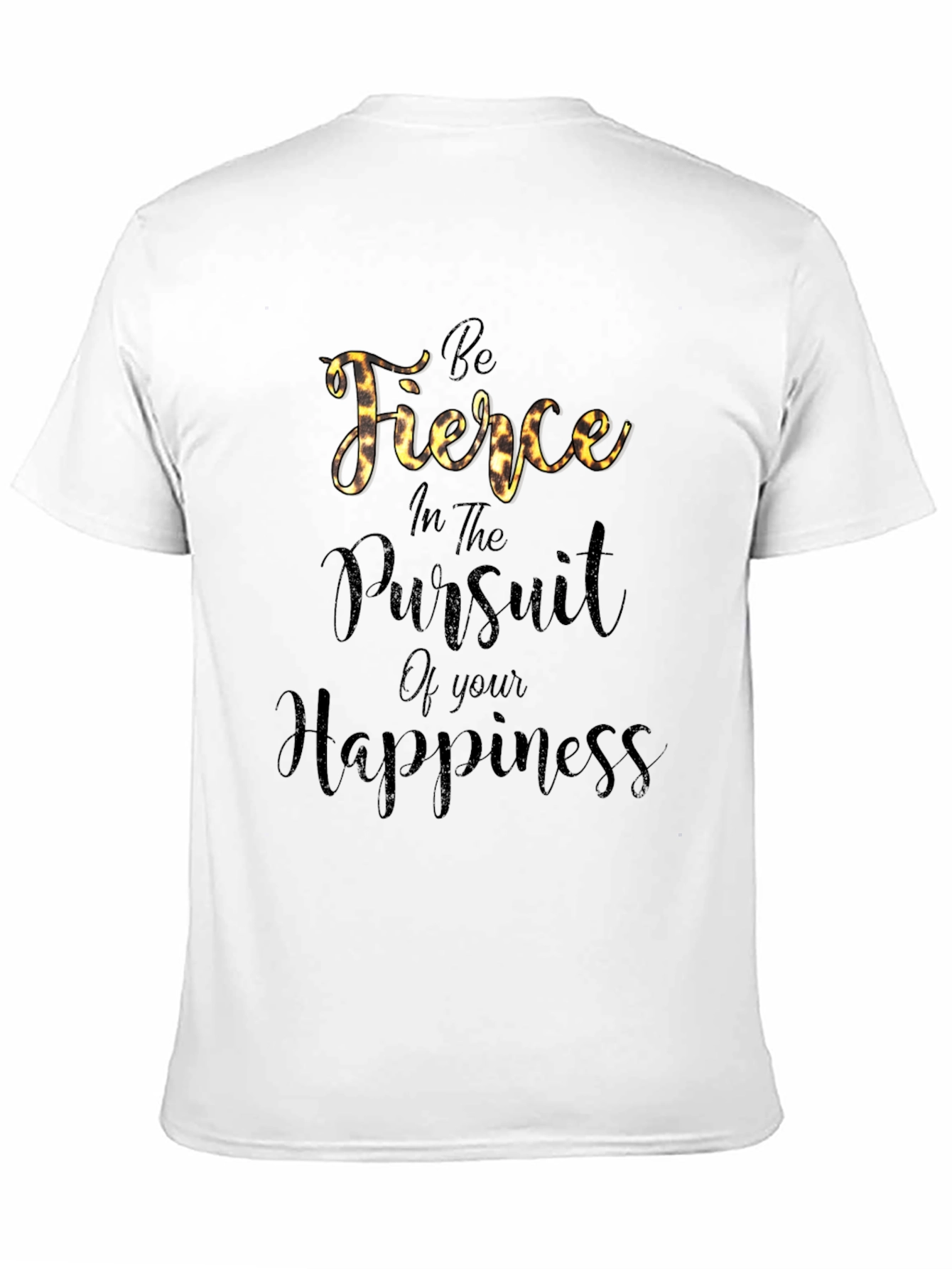 Black Be Fierce Black Graphic Tee view 11