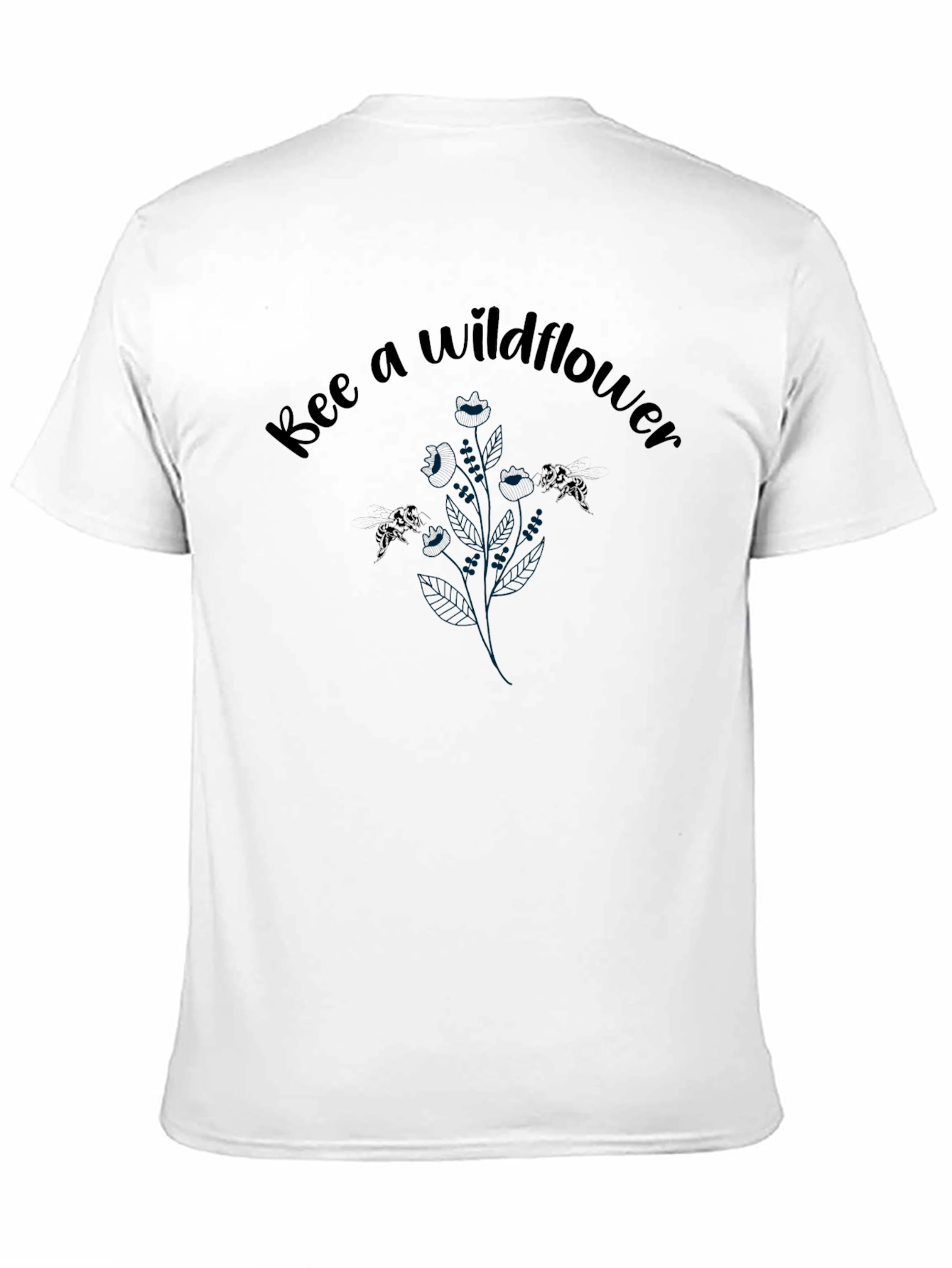 Black Bee a Wildflower Graphic Tee view 11