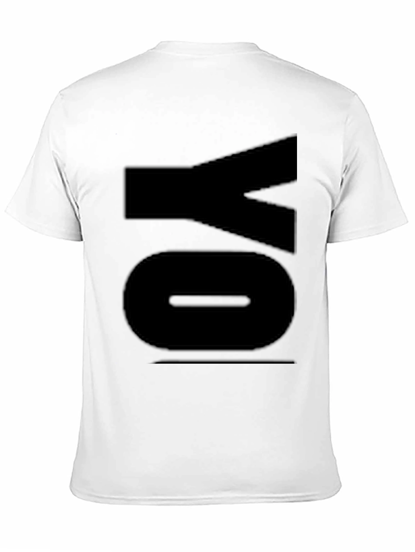 Black Bold 'YO' Graphic Tee - Black Casual Style view 11