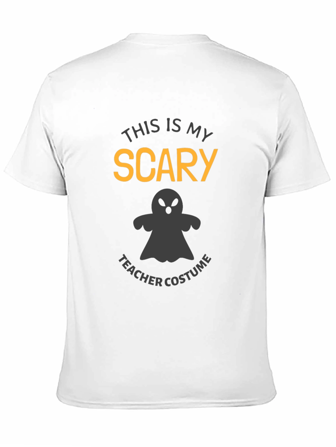Black Scary Teacher Costume T-Shirt - Halloween Gift view 11