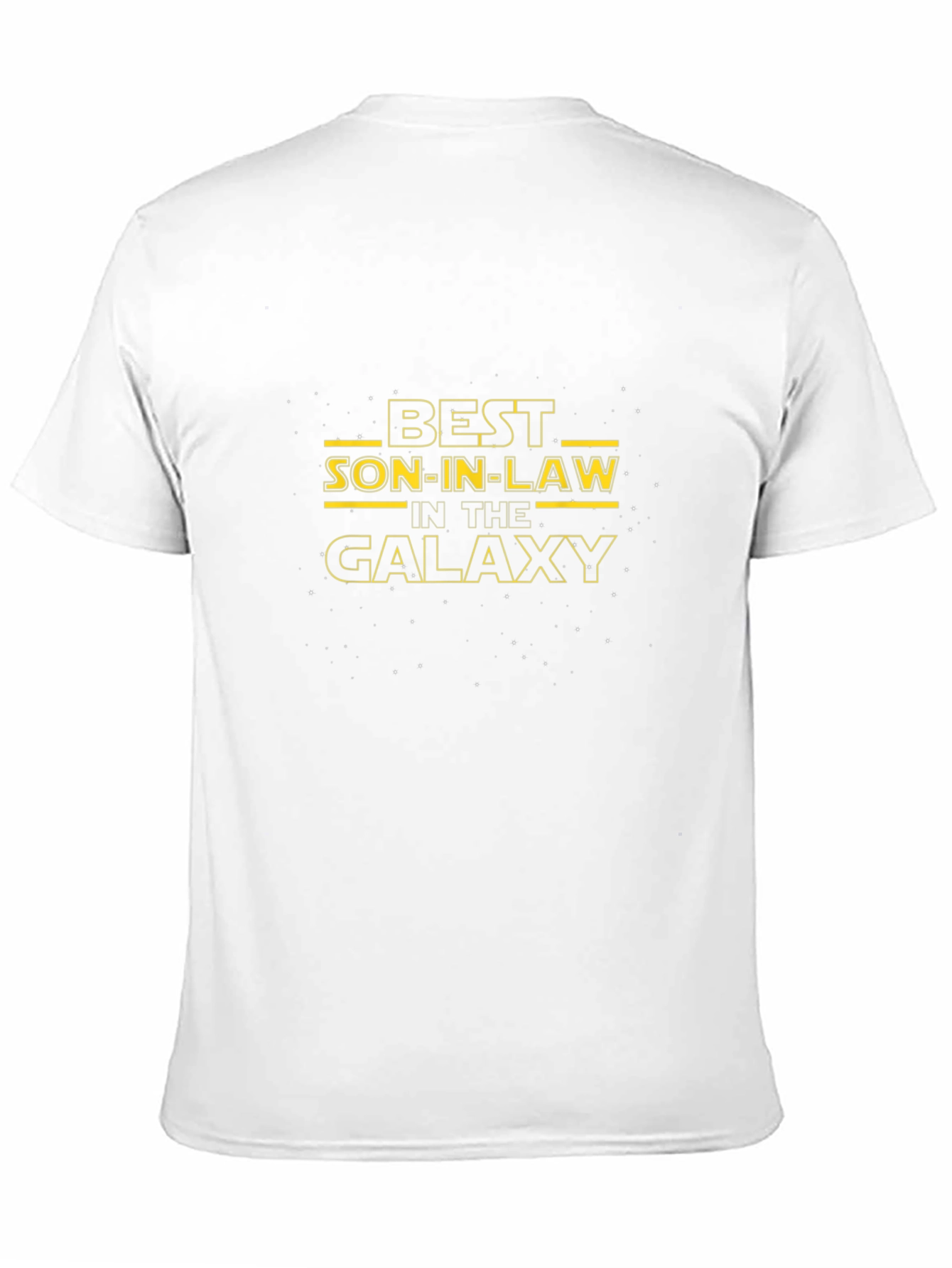 Black Best Son-in-Law in the Galaxy T-Shirt - Black view 11