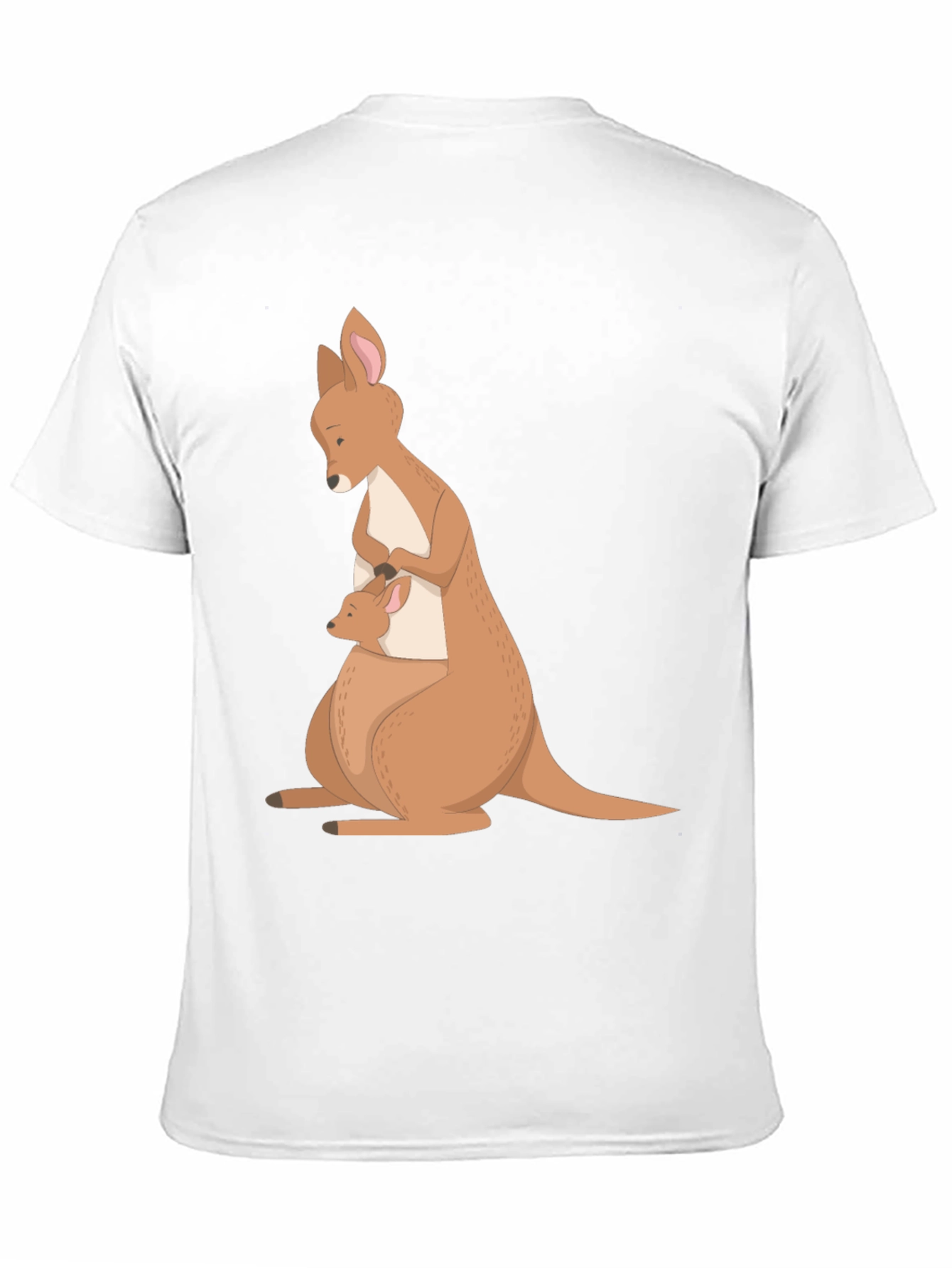 Black Kangaroo Mom & Baby T-Shirt - Soft Cotton Blend view 11