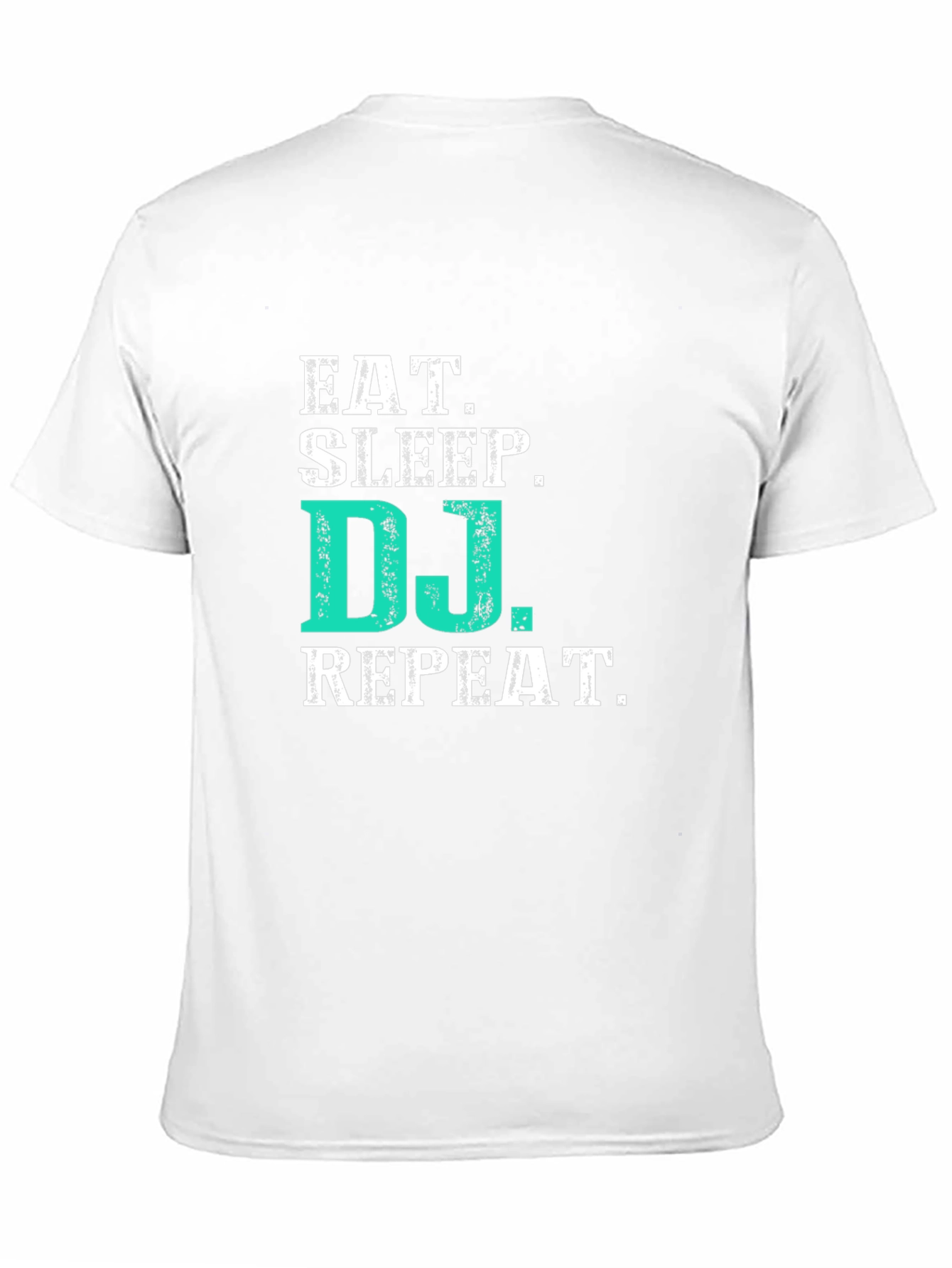 Black Eat Sleep DJ Repeat Graphic Tee - Black T-Shirt view 11