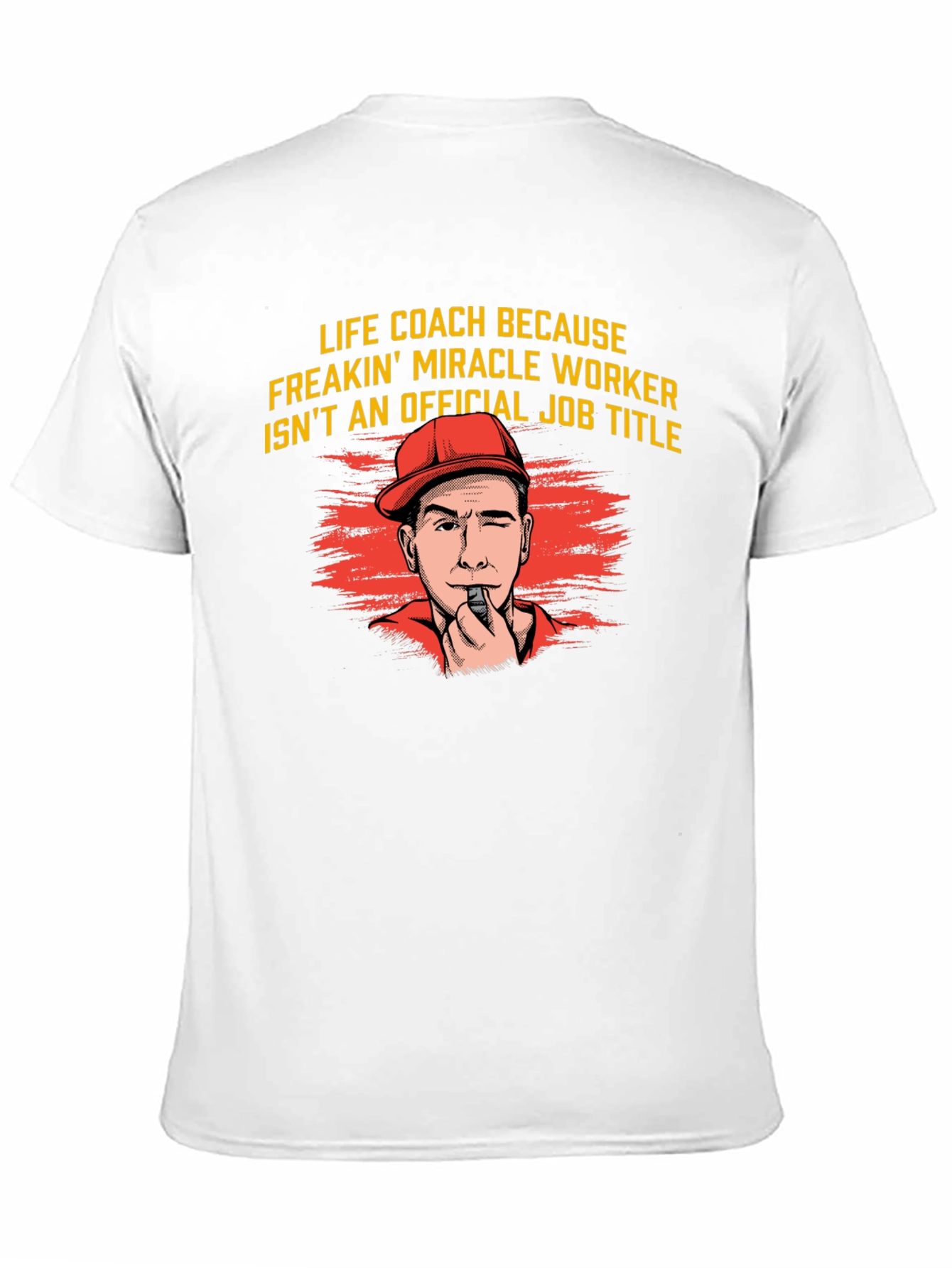 Black Life Coach Miracle Worker Graphic Tee view 11