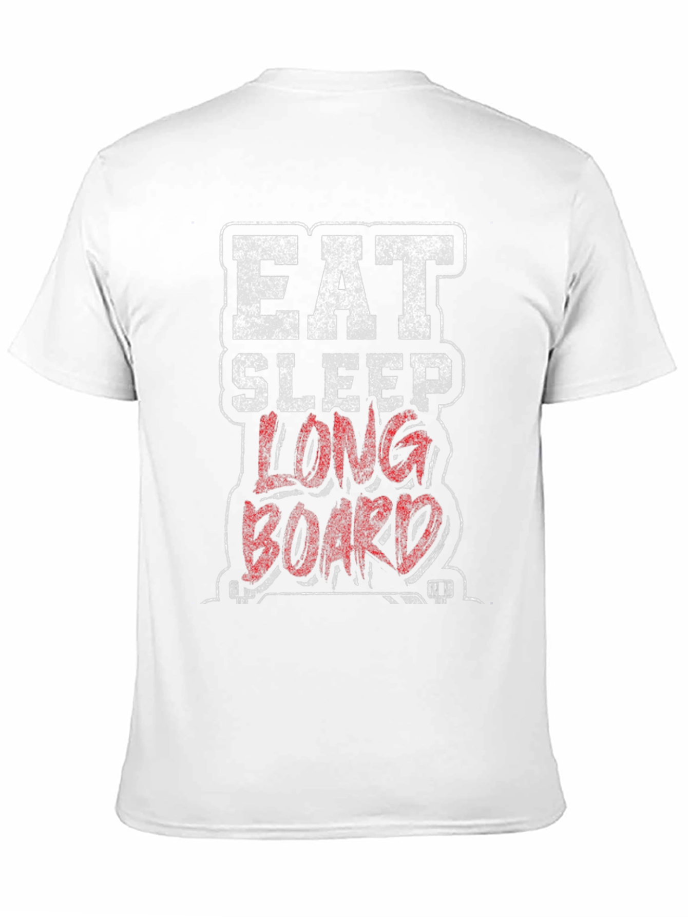 Black Eat Sleep Longboard Graphic Tee view 11