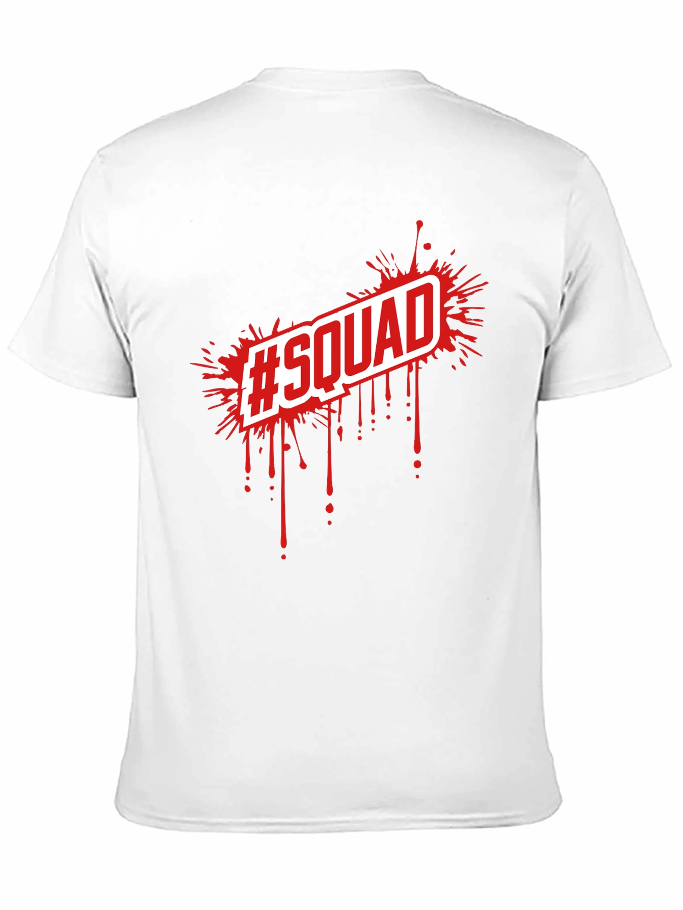 Black Squad Tee - Black Graphic T-Shirt view 11