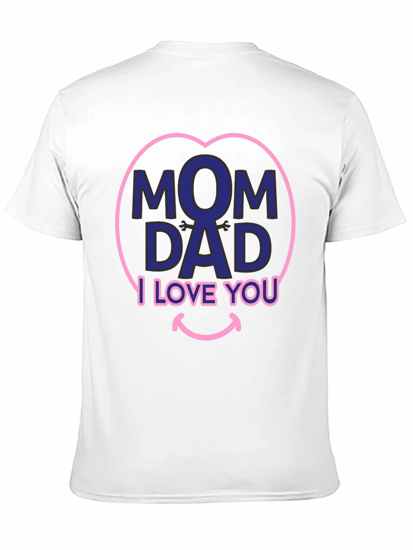 Black Mom & Dad I Love You T-Shirt view 11