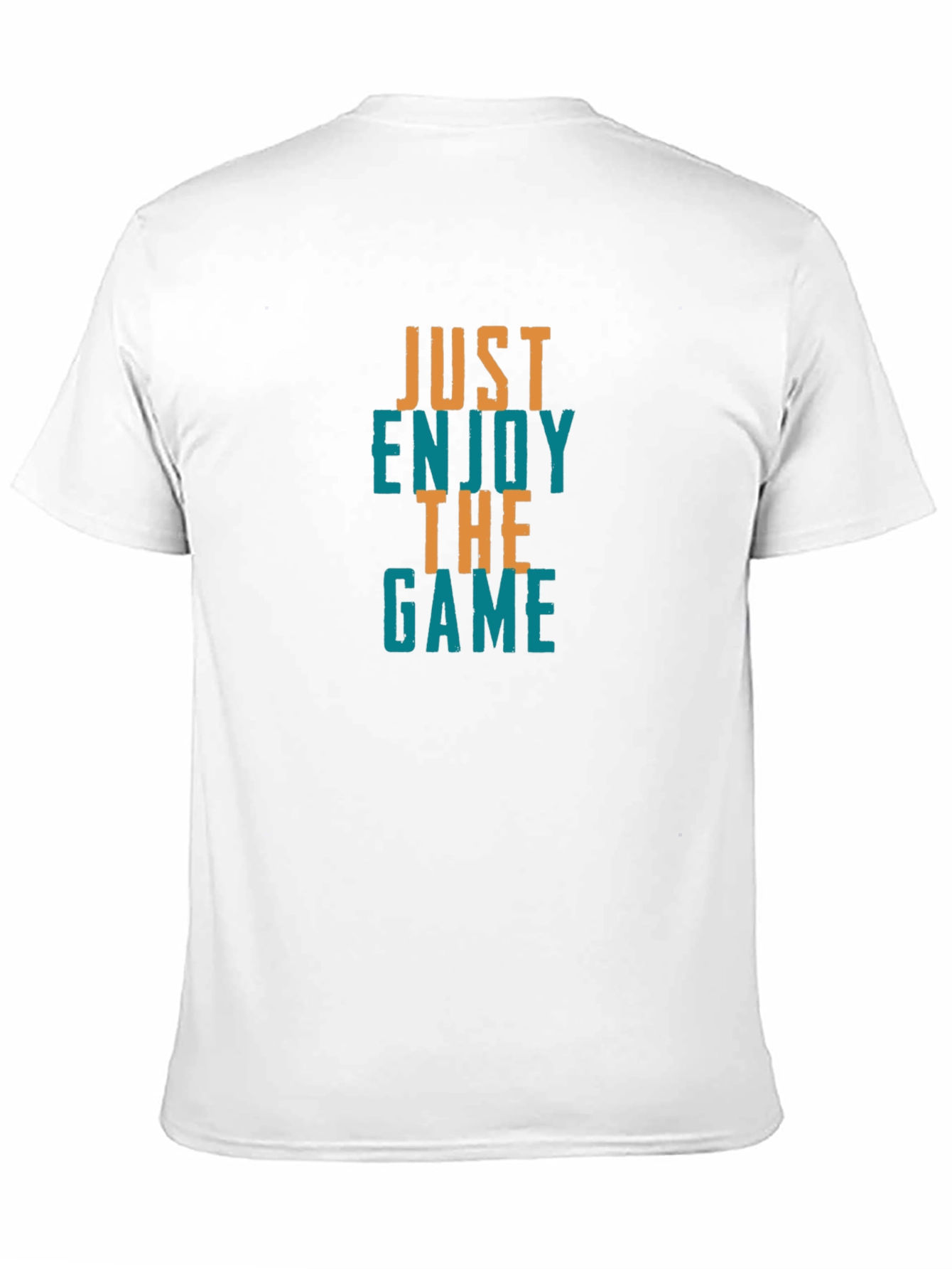 Black Just Enjoy The Game Graphic Tee view 11