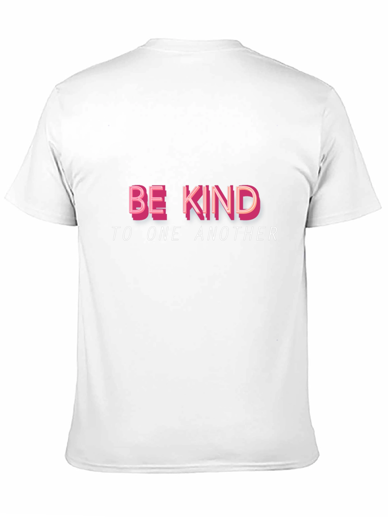Black Be Kind T-Shirt - Soft Cotton Blend, Positive Message Tee view 11