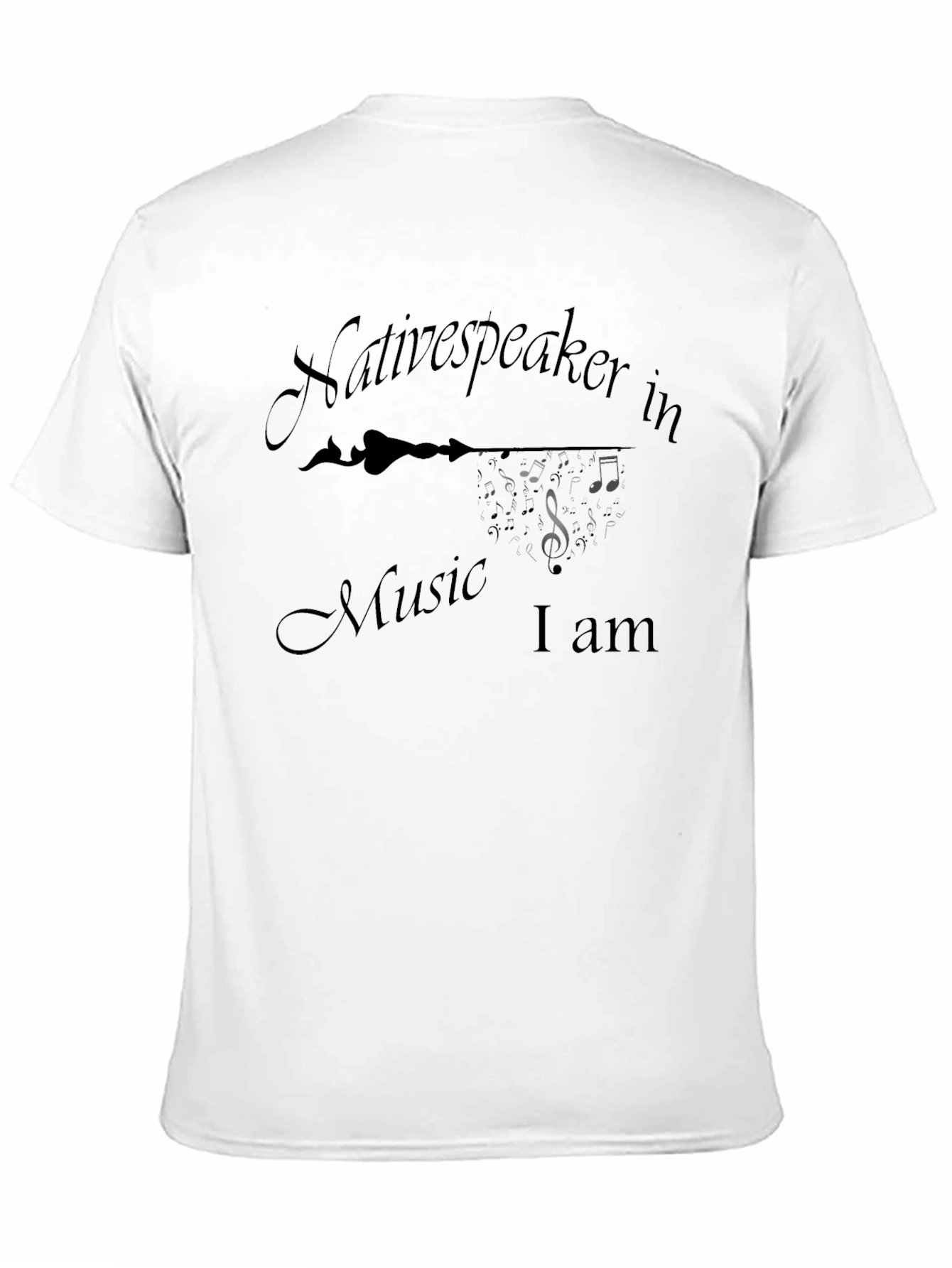 Black Native Speaker In Music Tee view 11