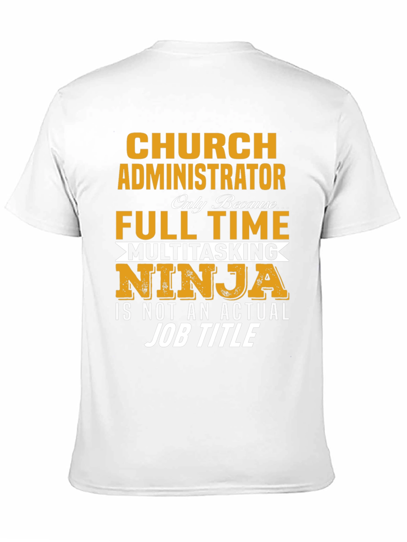 Black Church Administrator T-Shirt view 11