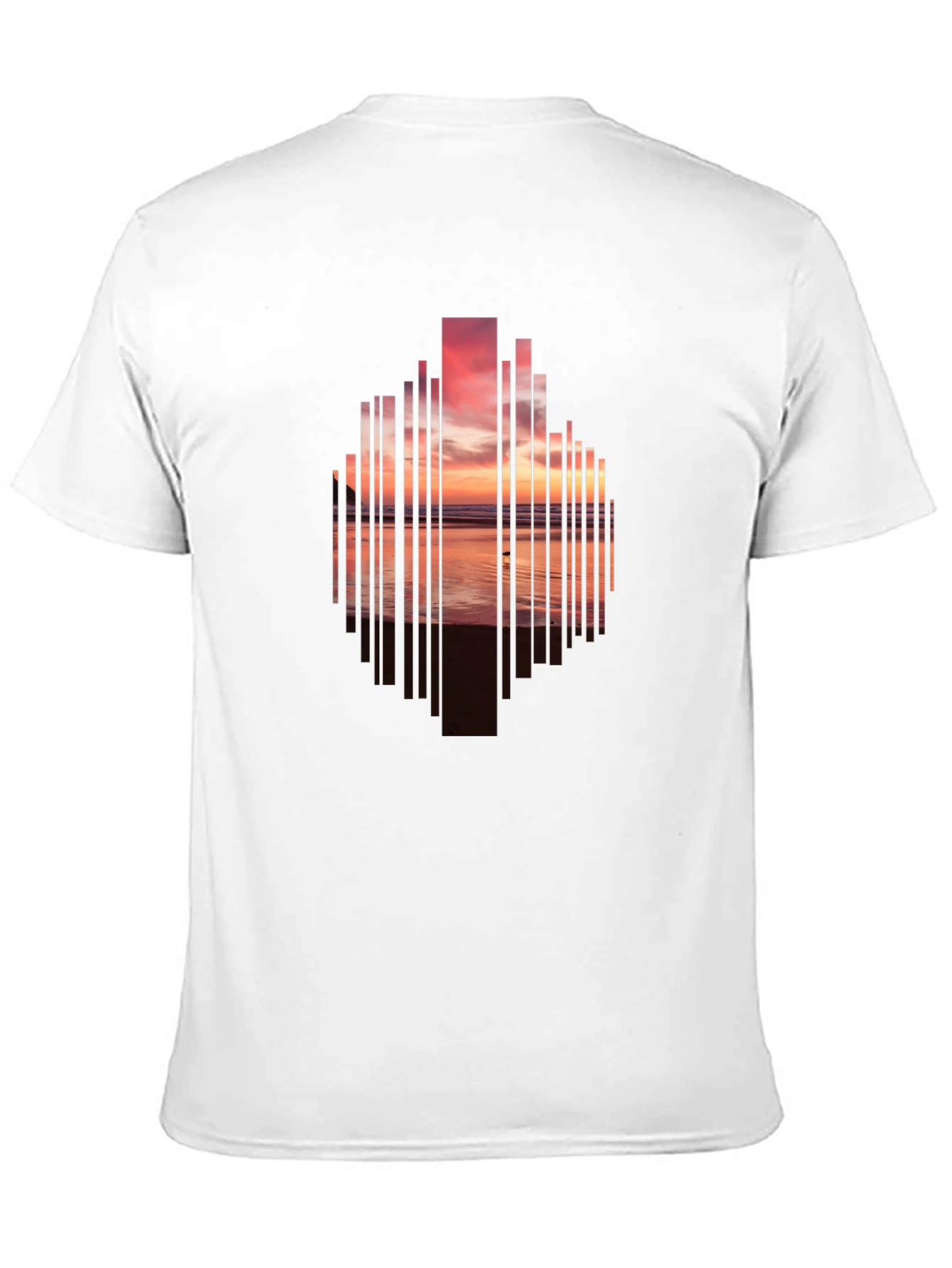 Black Sunset Cityscape Graphic Tee - Modern Style view 11