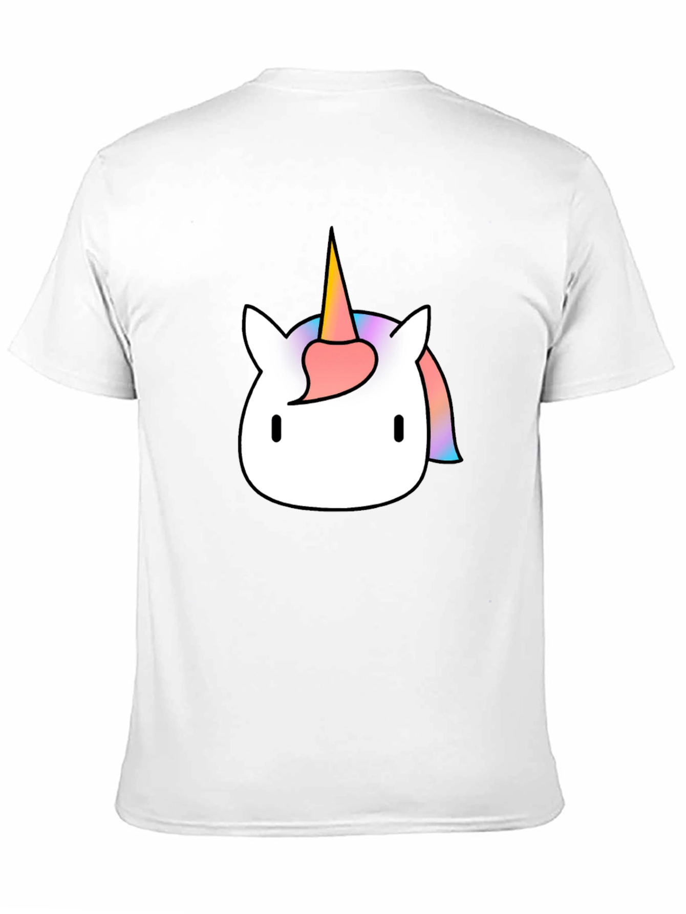 Black Unicorn Graphic Tee - Black Cotton Comfort view 11