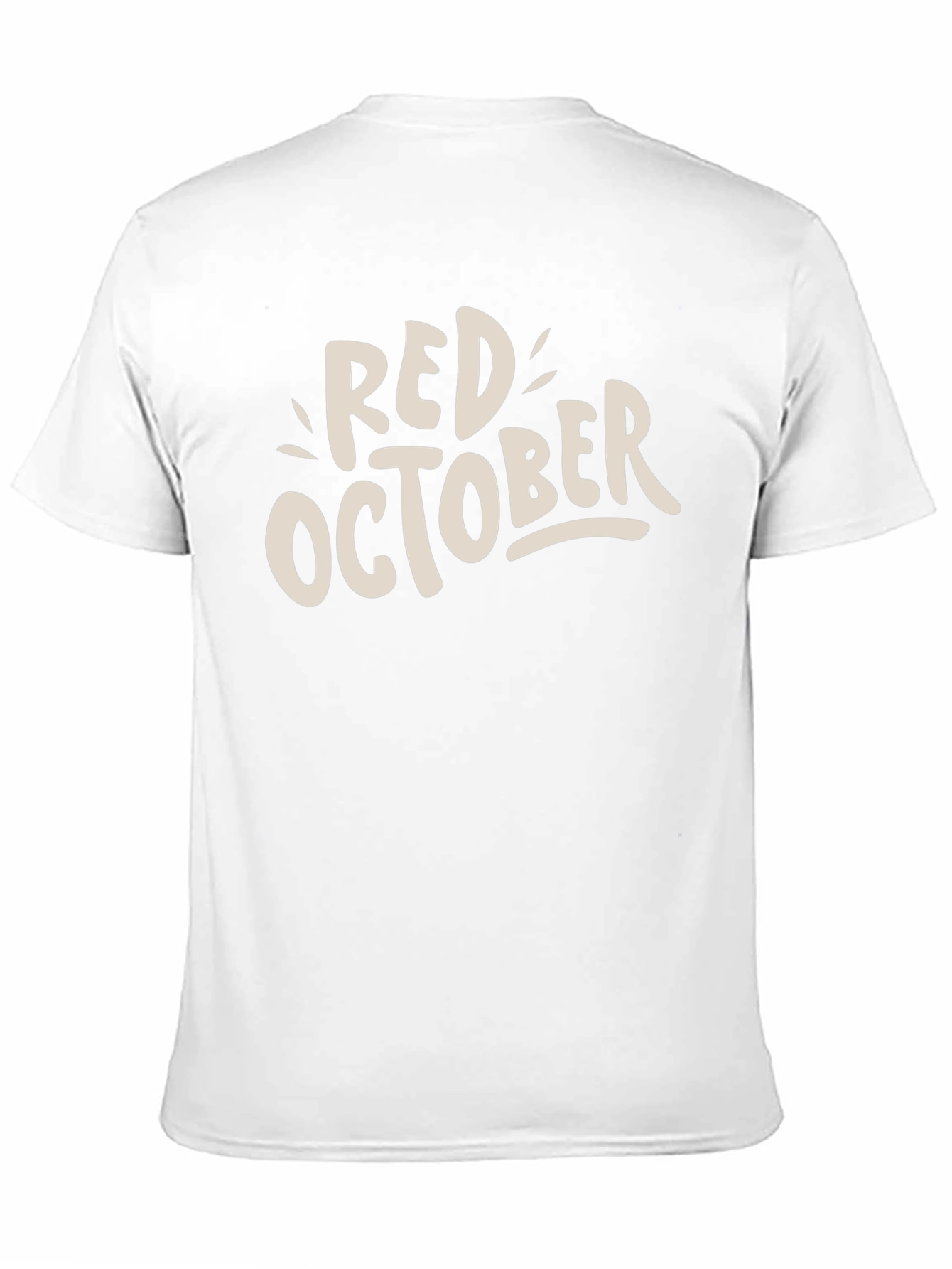Black Red October Graphic Tee - Stylish Unisex T-Shirt view 11