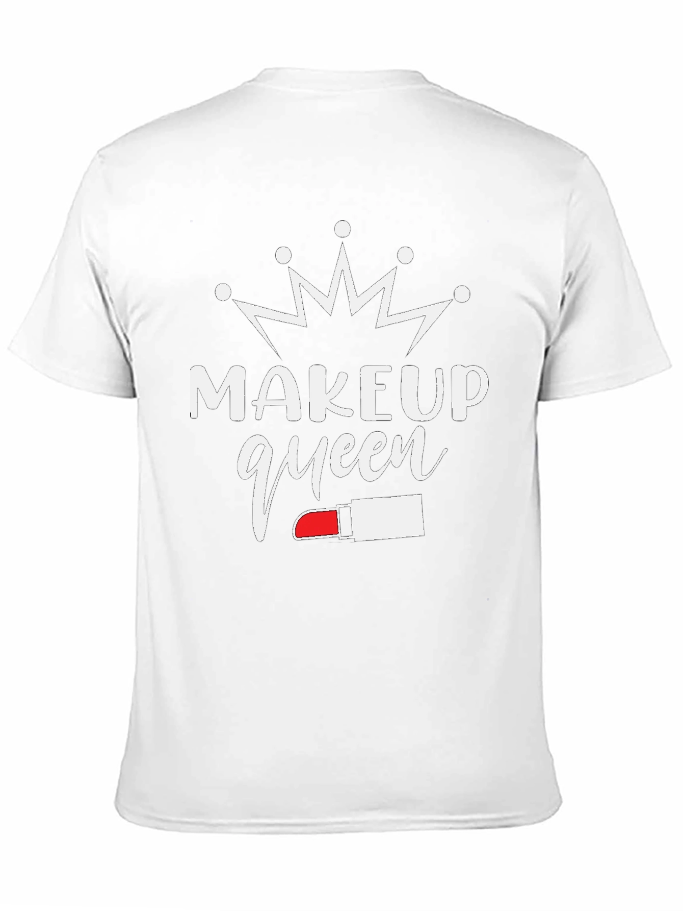 Black Makeup Queen T-Shirt - Stylish Graphic Tee view 11