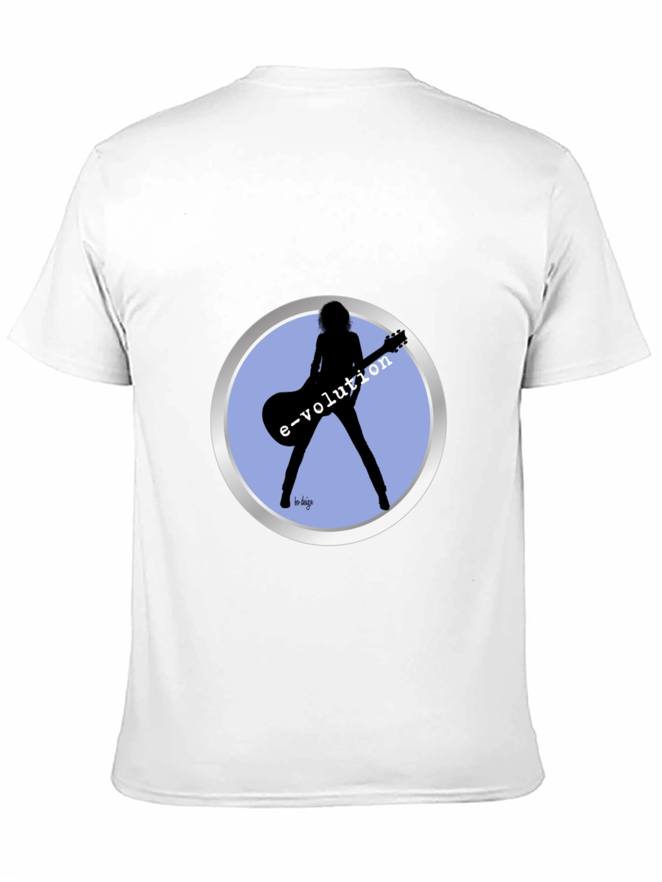 Black E-volution Guitarist Graphic Tee view 11