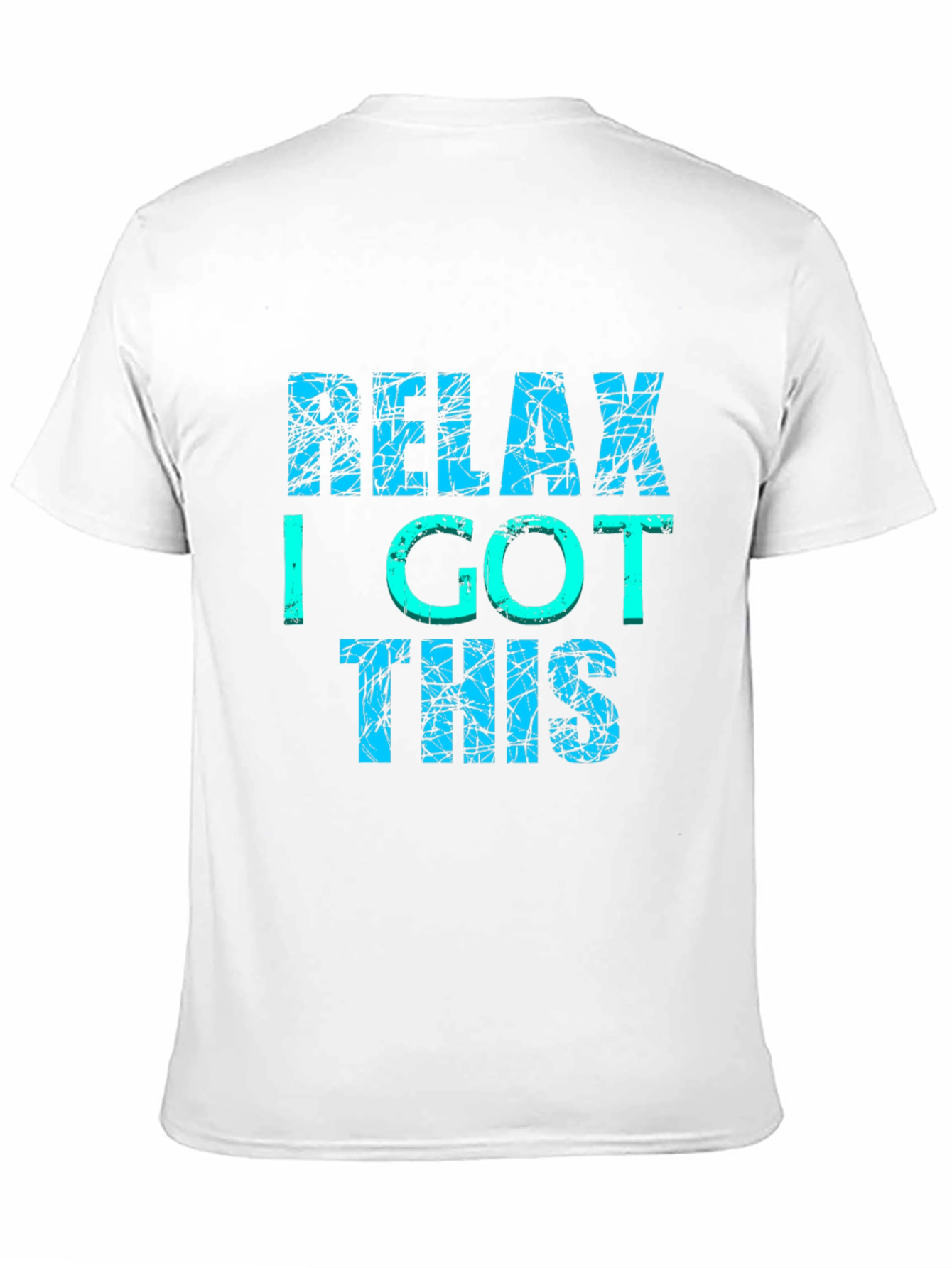 Black Relax I Got This Graphic Tee - Men's Black T-Shirt view 11