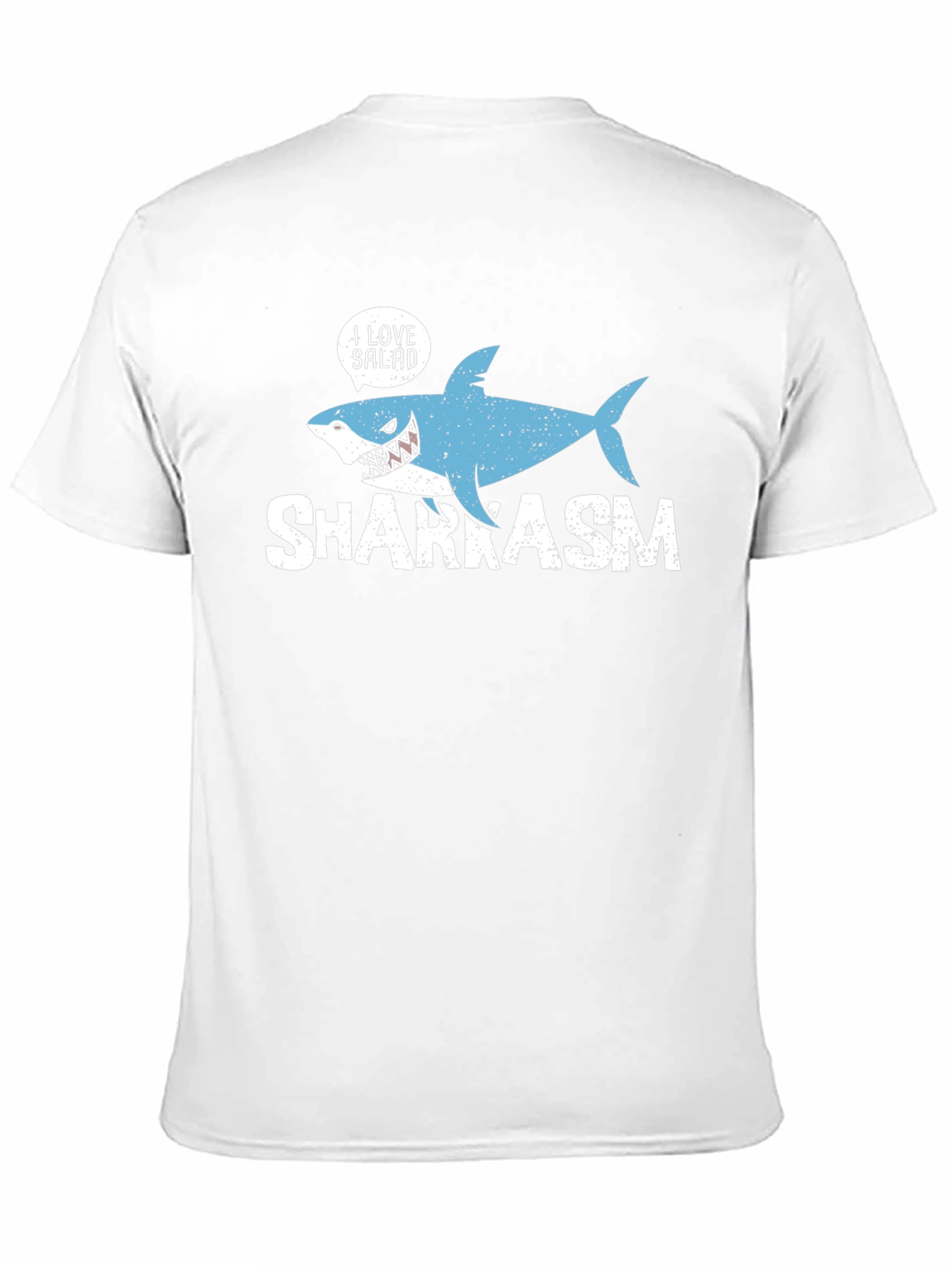 Black Sharkasm I Love Salad Graphic T-Shirt view 11