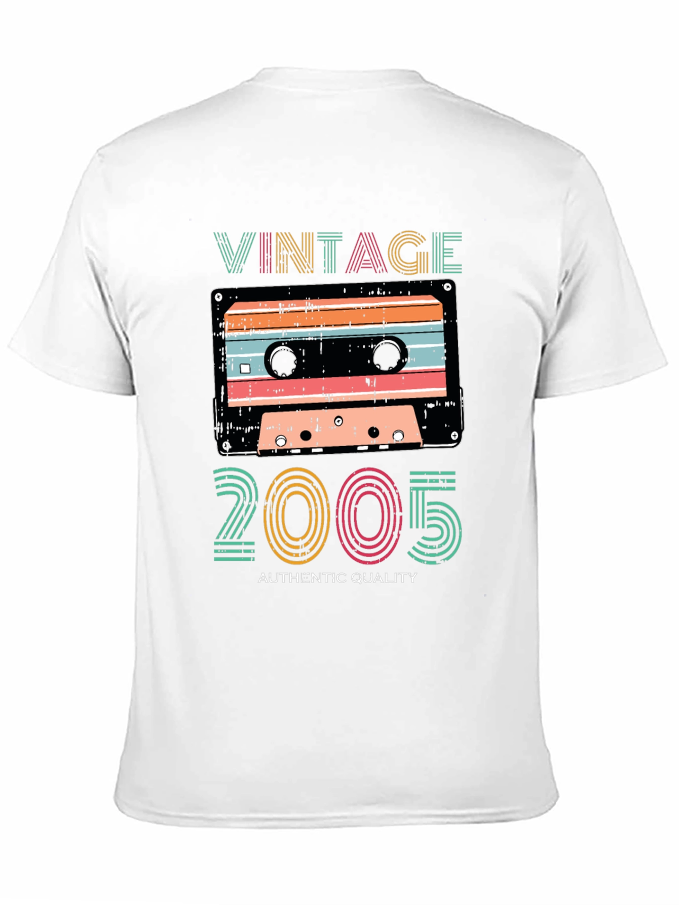 Black Vintage 2005 Cassette Tape T-Shirt view 11