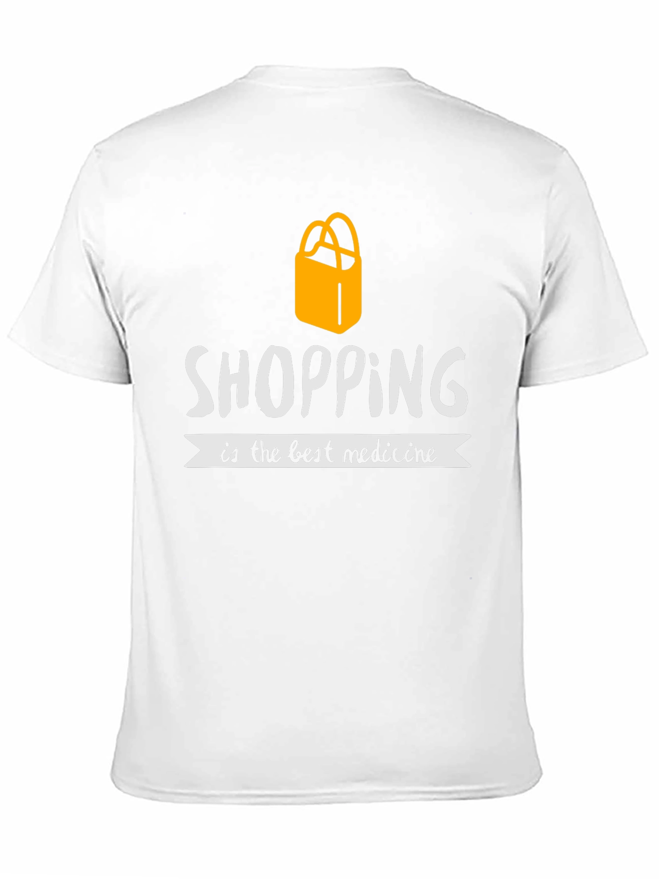 Black Shopping is the Best Medicine T-Shirt view 11