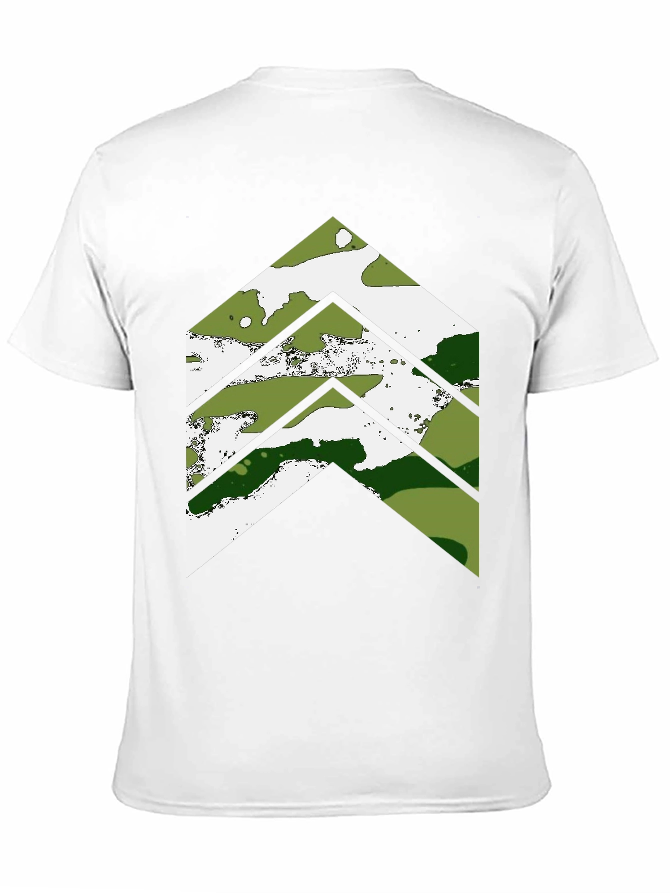 Black Camo Chevron Graphic Tee - Casual Style view 11