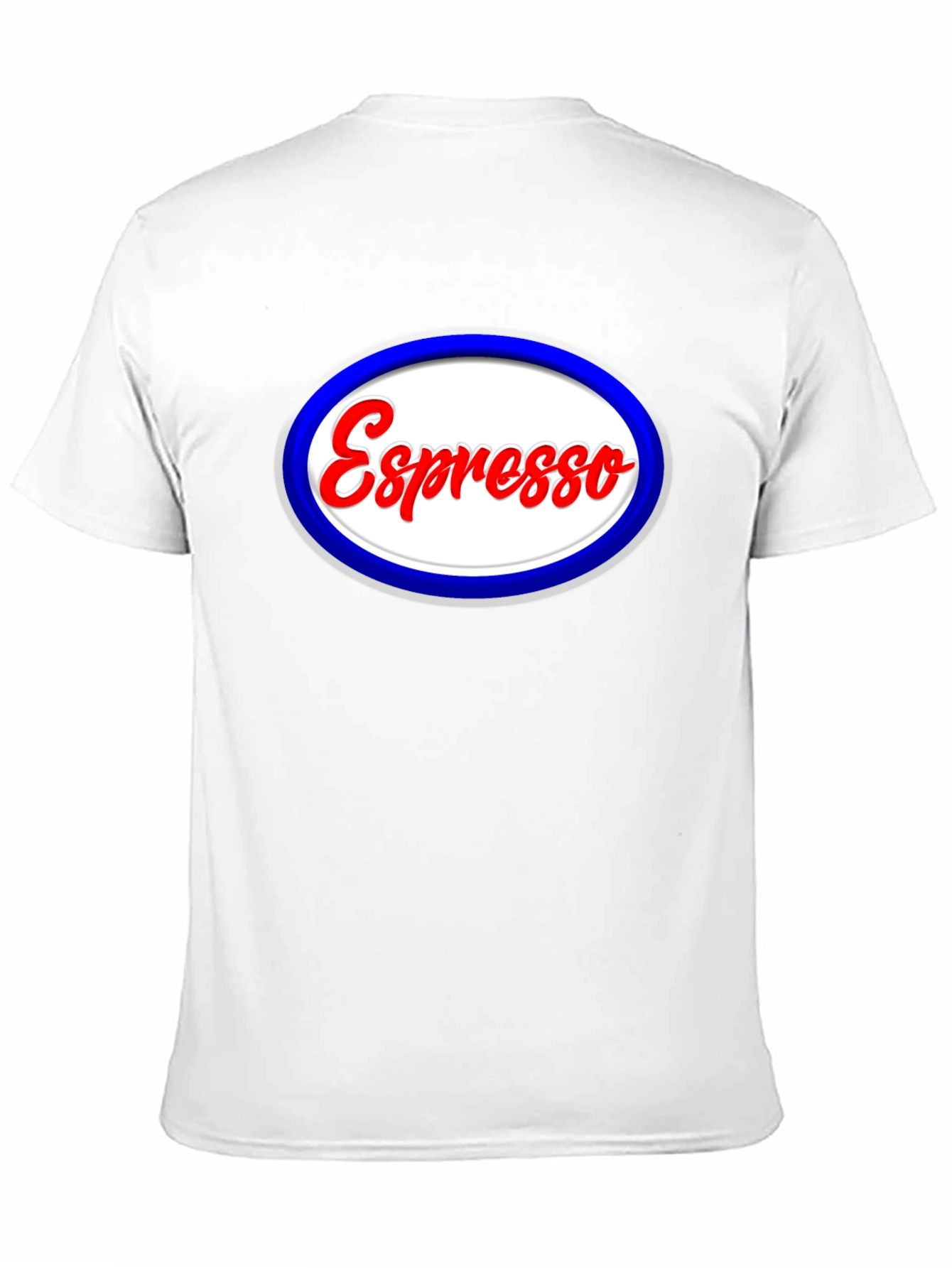 Black Espresso Oval T-Shirt - Coffee Lover Tee view 11