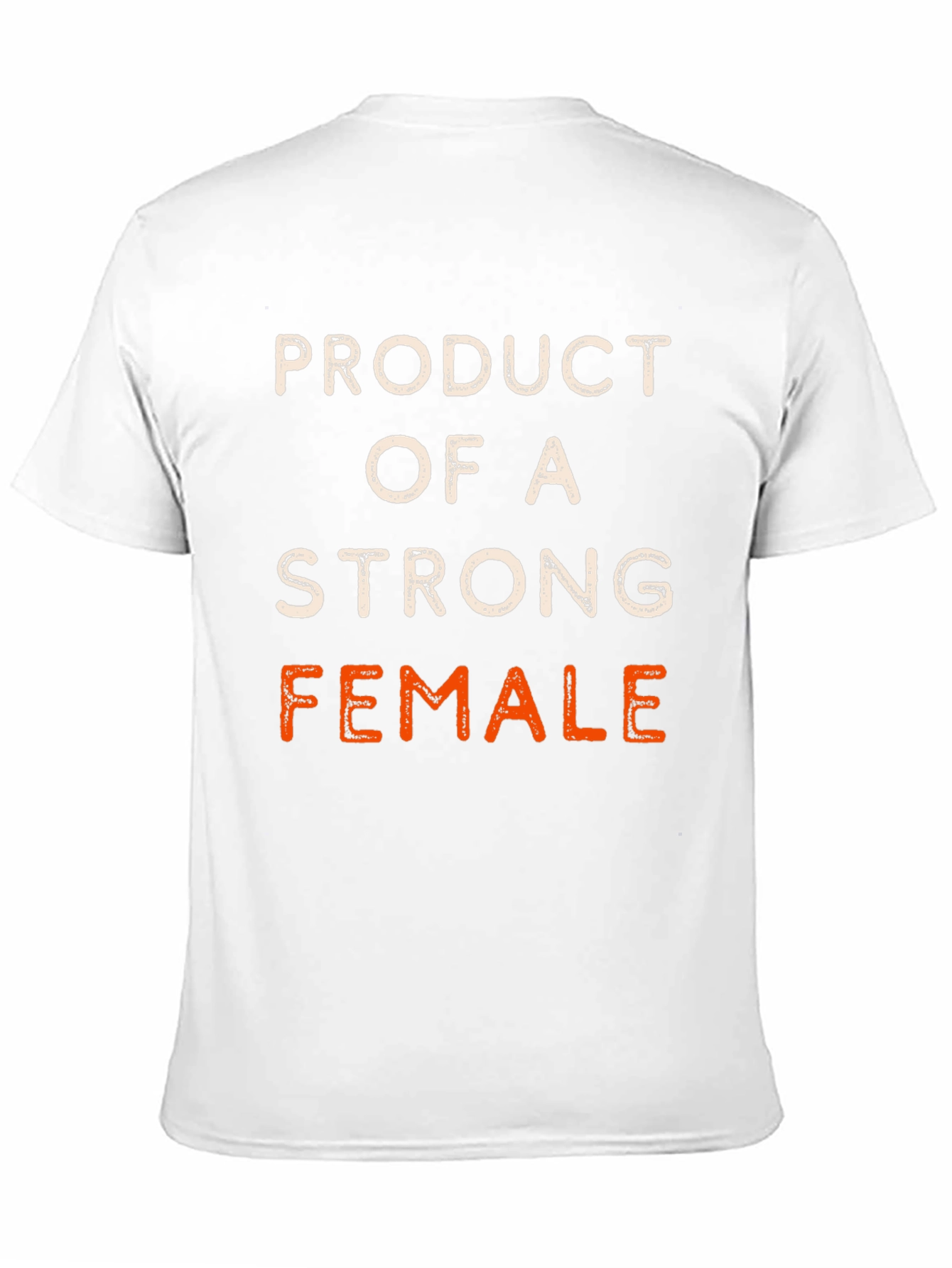 Black Product of a Strong Female Black T-Shirt view 11