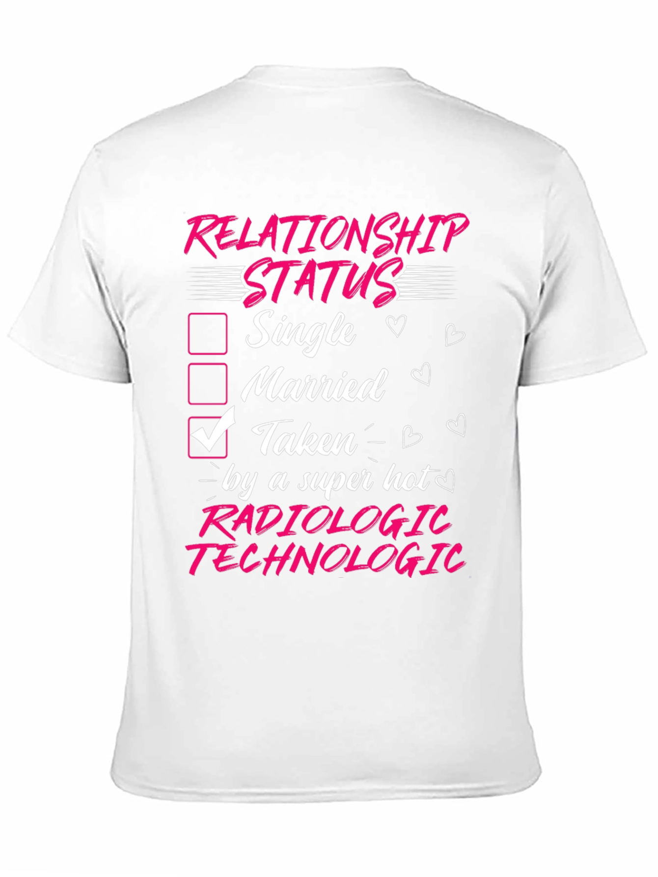 Black Radiologic Technologist Taken T-Shirt view 11