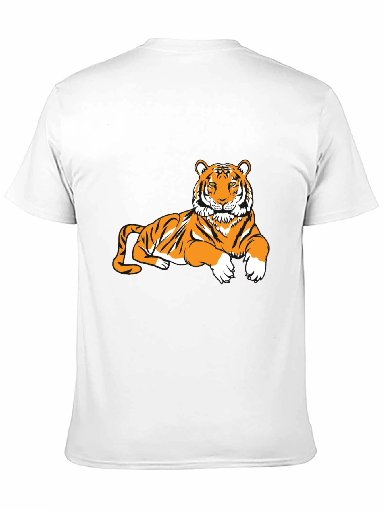 Black Tiger Graphic Tee - Black Short Sleeve T-Shirt view 11