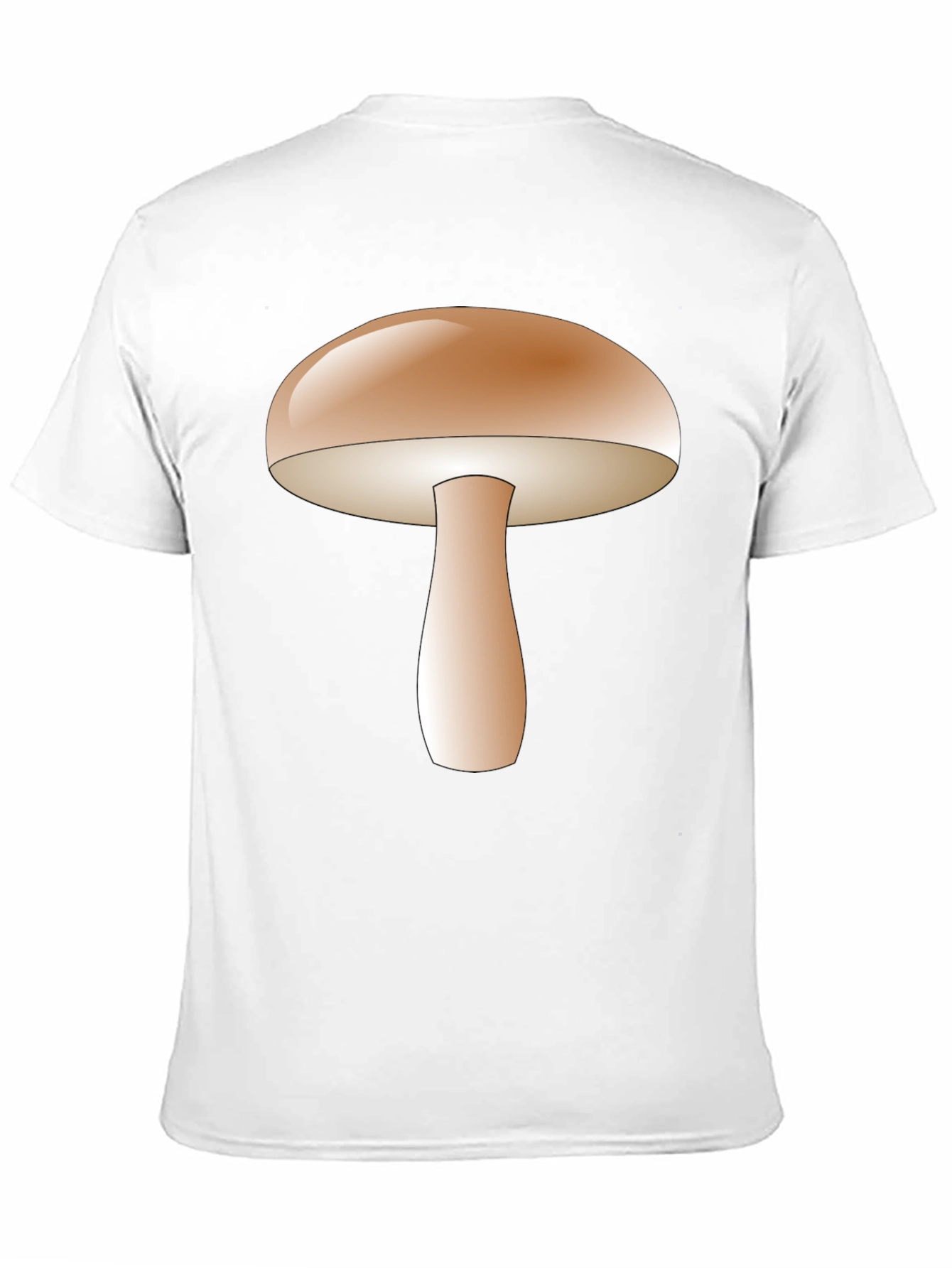 Black Mushroom Graphic Tee - Unique Design view 11