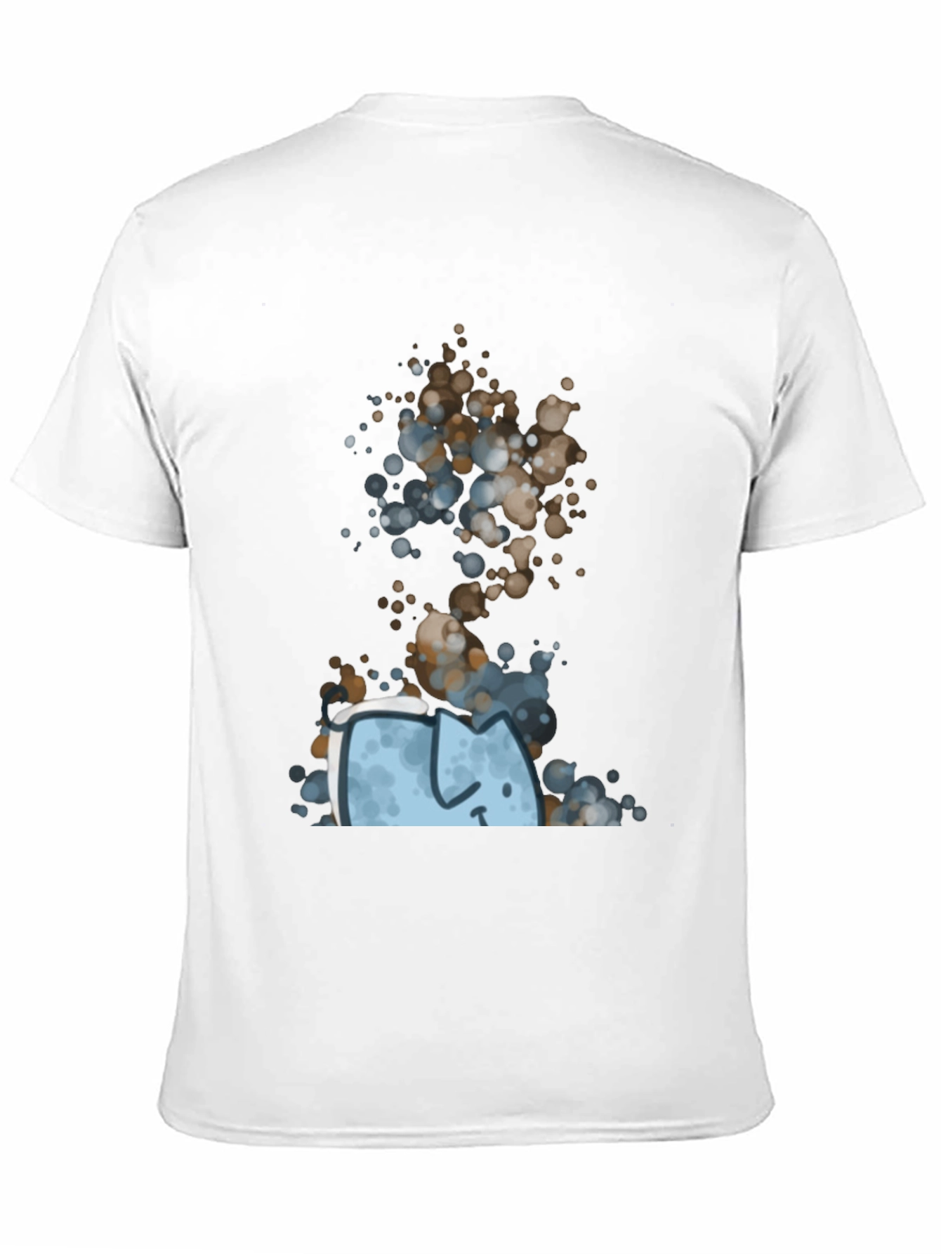 Black Abstract Cat Graphic Tee - Unique Style view 11