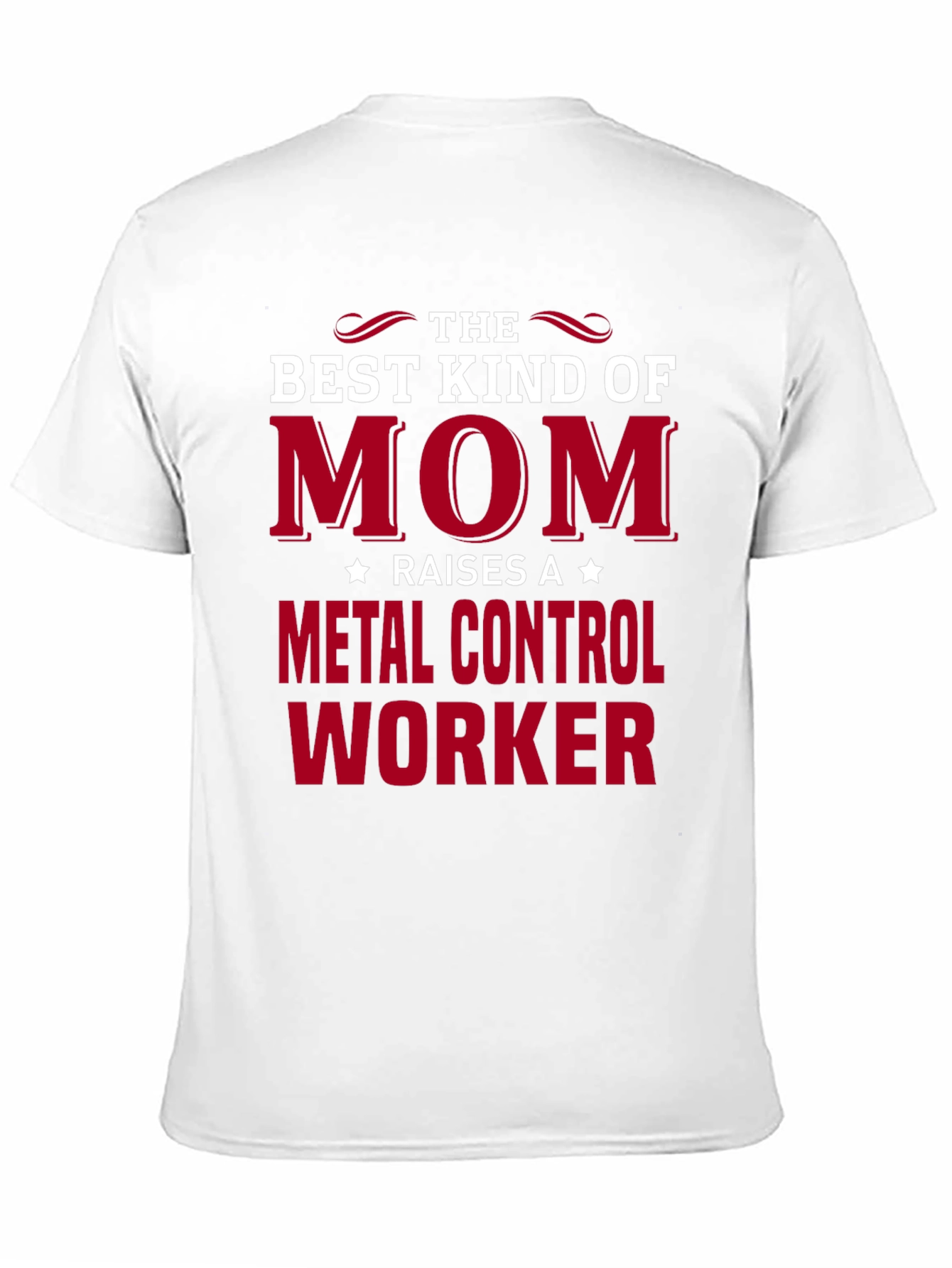 Black Best Kind of Mom Metal Control Worker T-Shirt view 11