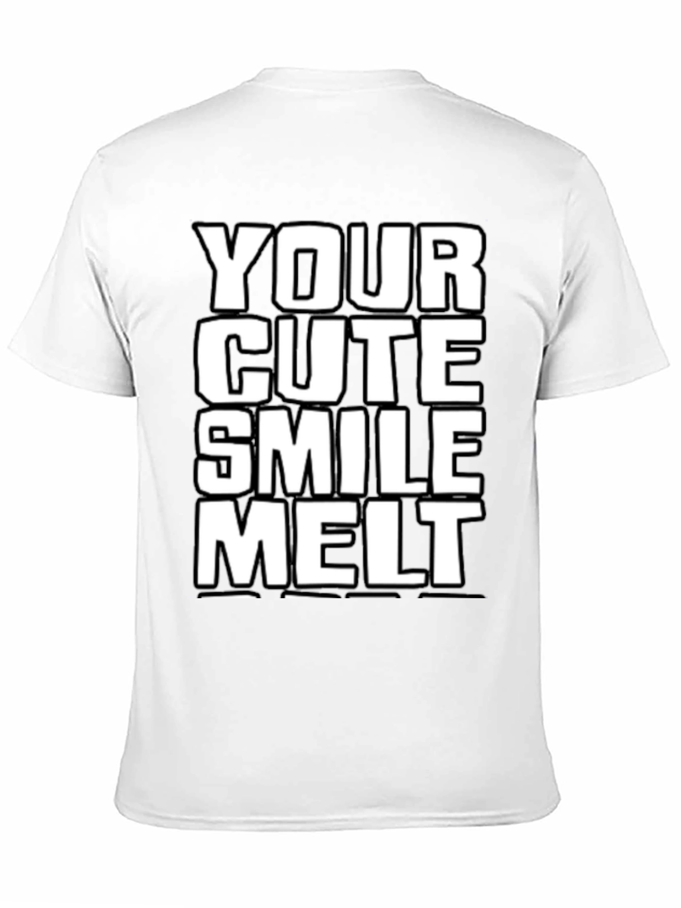 Black Your Cute Smile Melt T-Shirt view 11