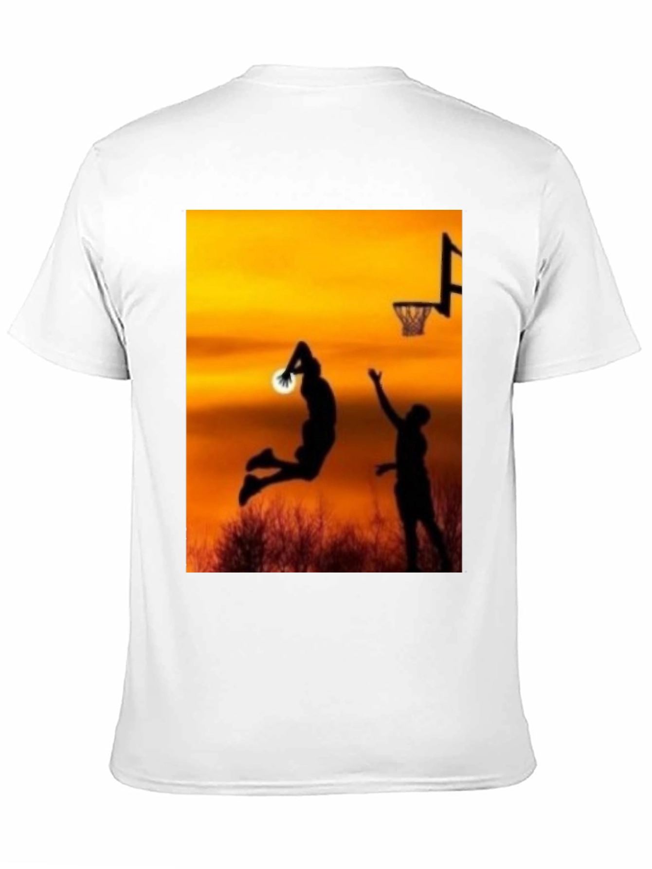 Sunset Basketball Graphic T-Shirt - 11
