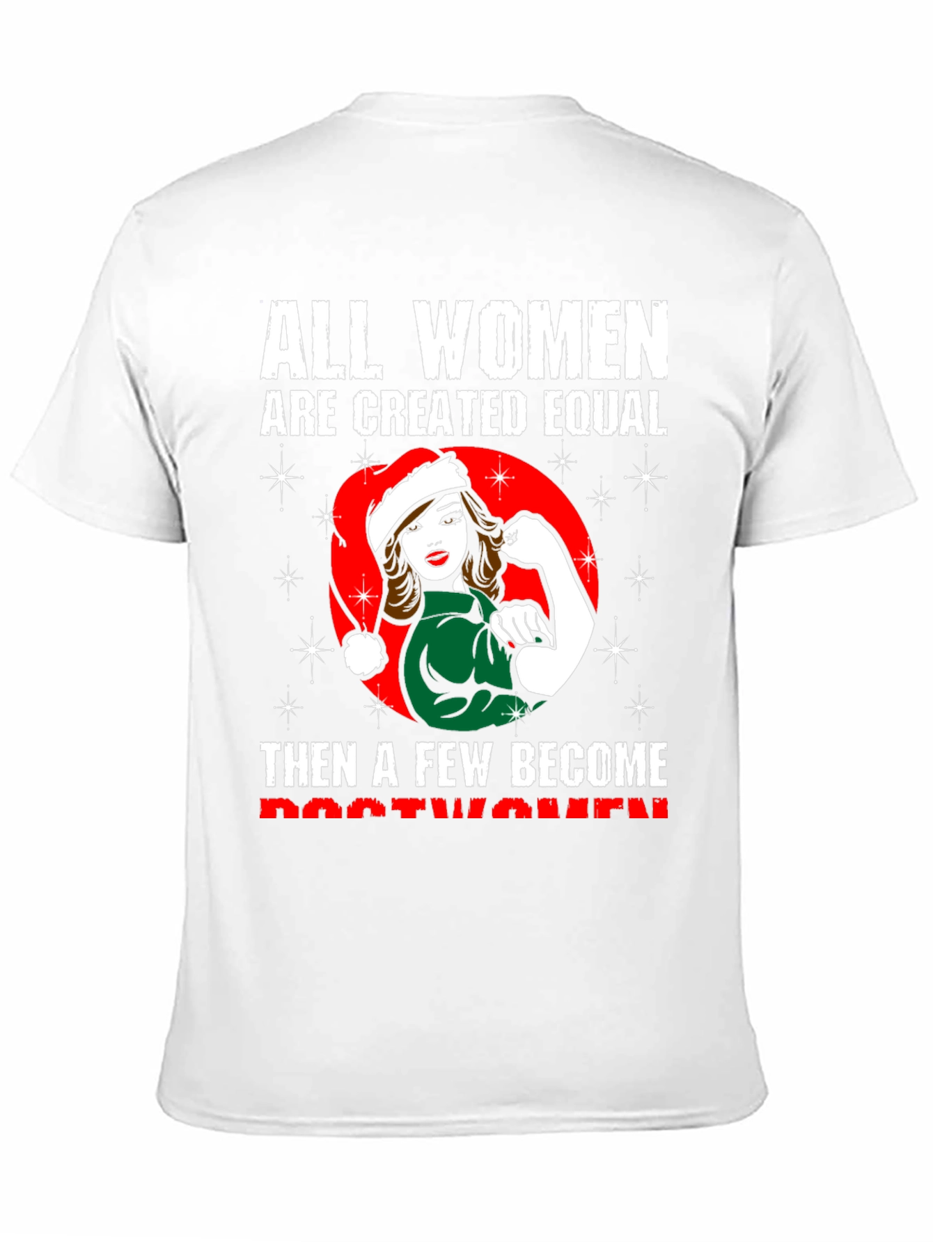 Black All Women Are Created Equal T-Shirt view 11