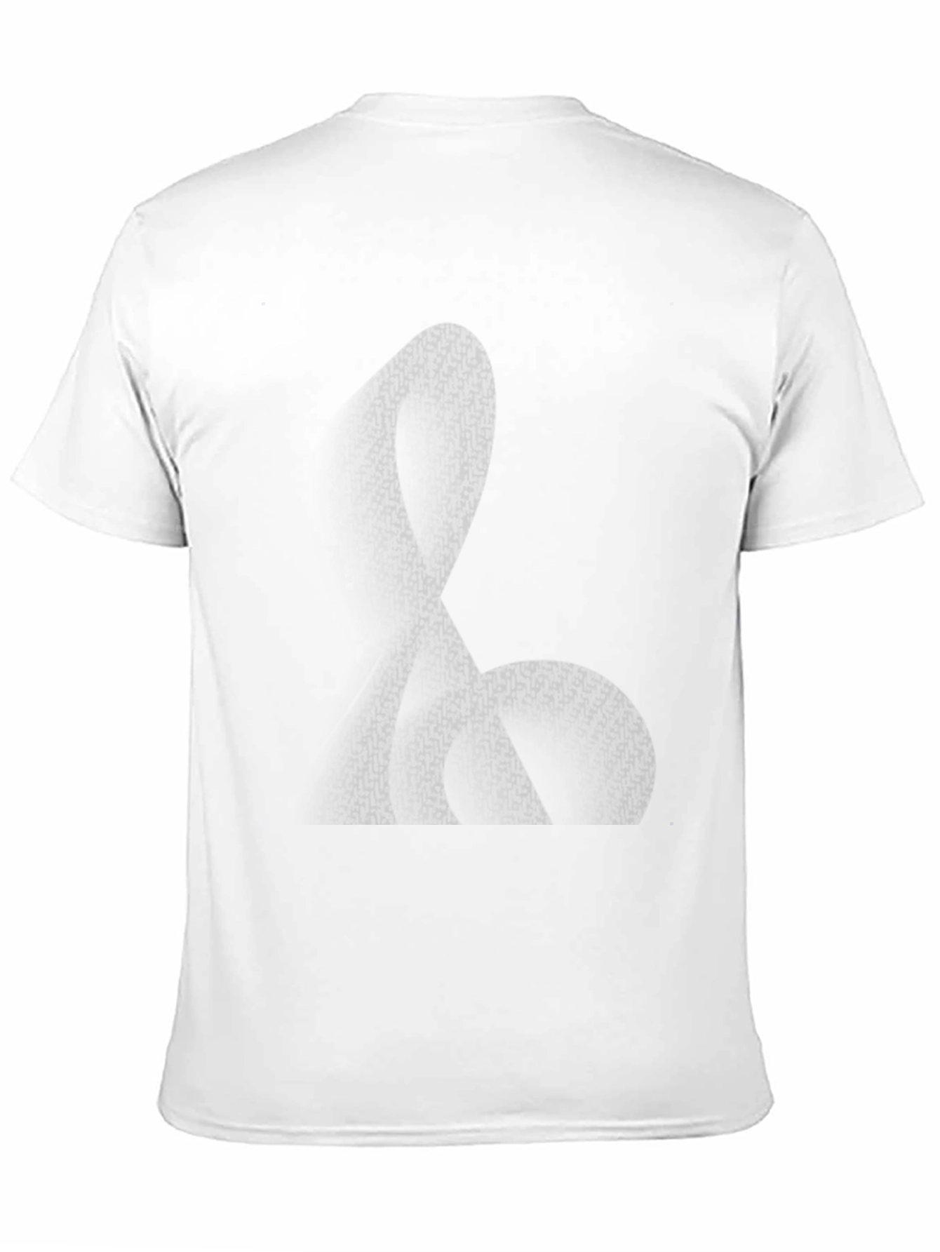 Black Abstract Black Graphic Tee view 11